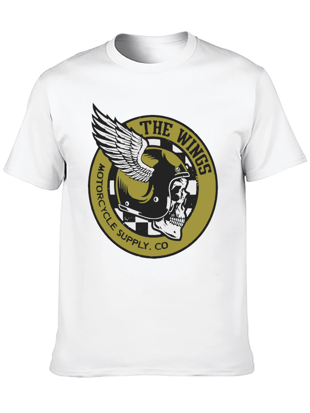 The Wings Motorcycle Supply Co. T-Shirt