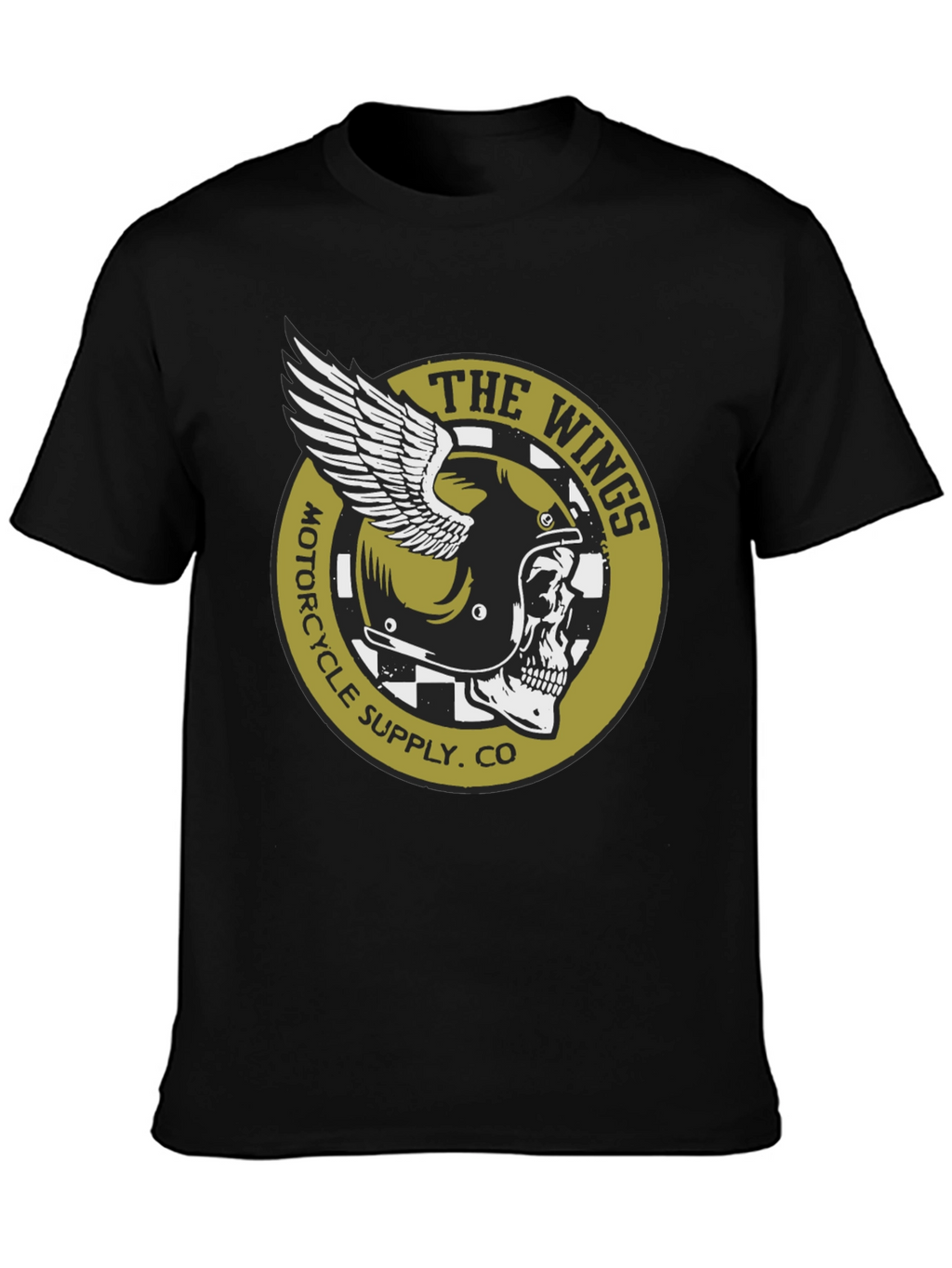 The Wings Motorcycle Supply Co. T-Shirt