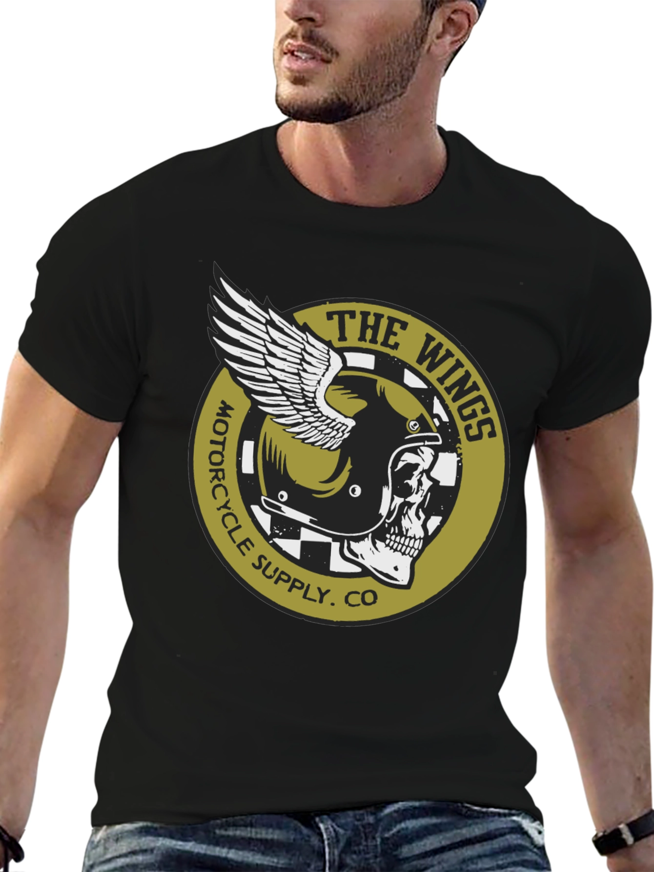 The Wings Motorcycle Supply Co. T-Shirt