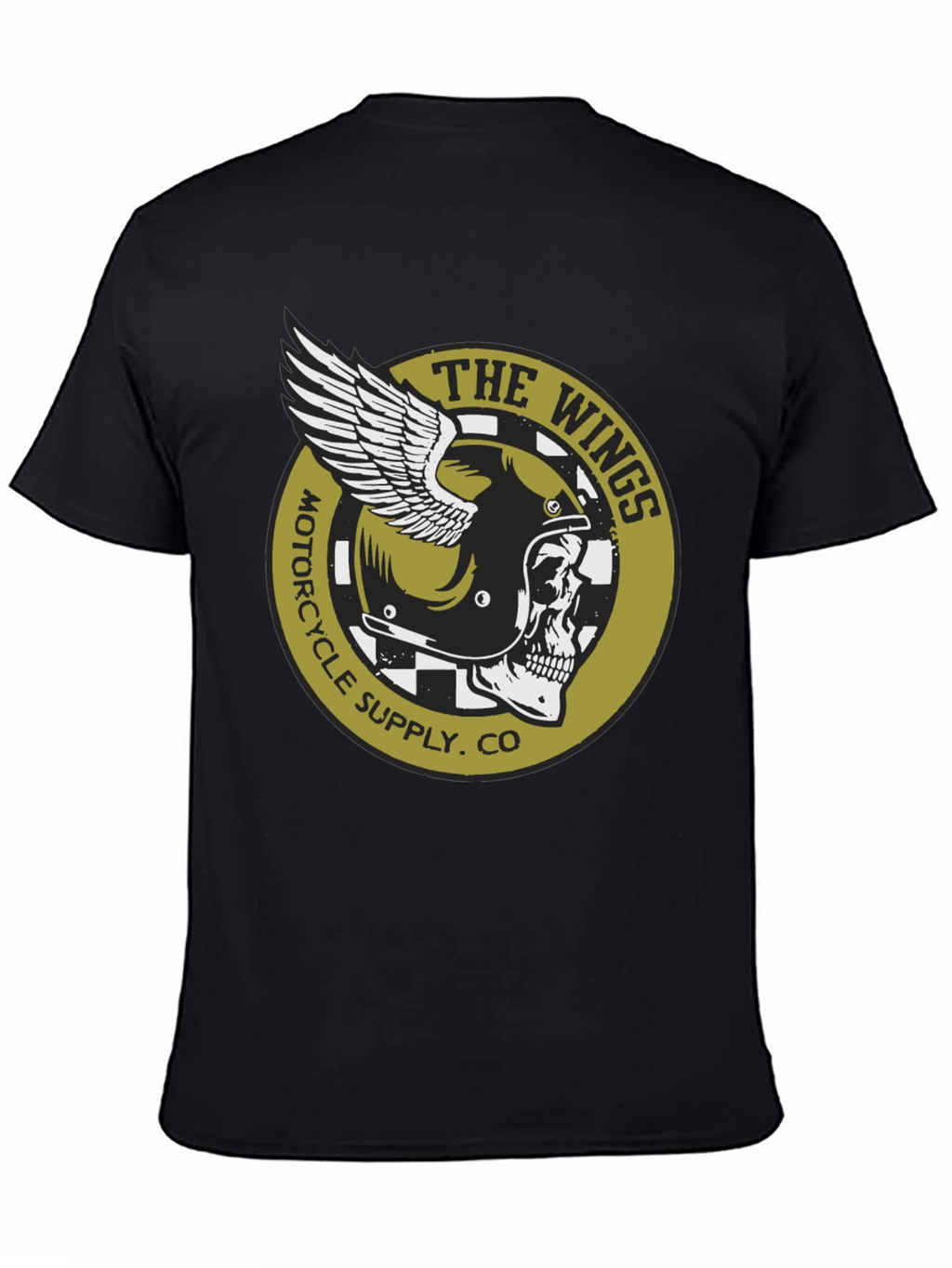 The Wings Motorcycle Supply Co. T-Shirt