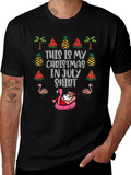 Christmas in July T-Shirt: Santa Summer Fun