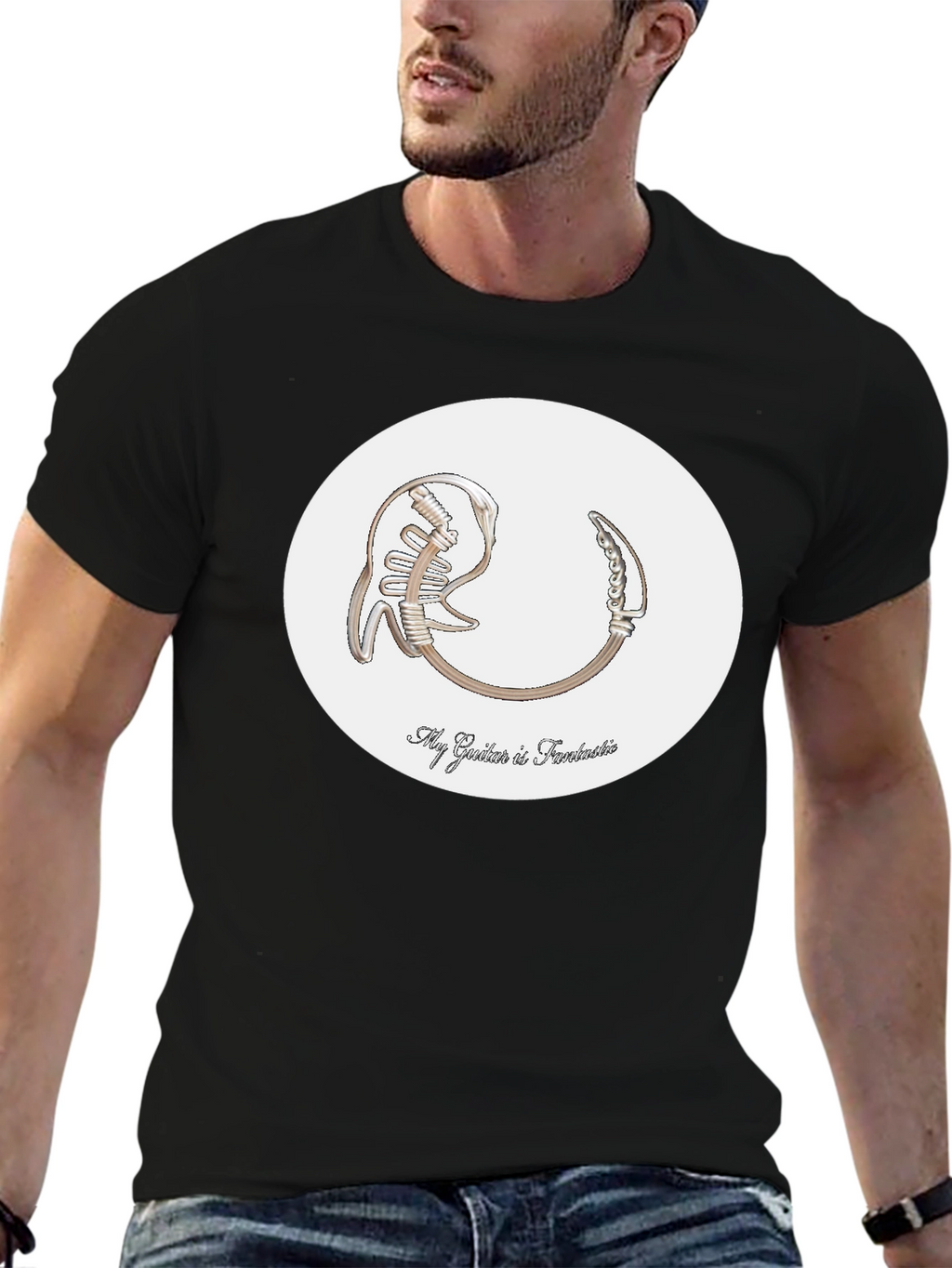 My Guitar is Fantastic T-Shirt - Unique Musician Tee