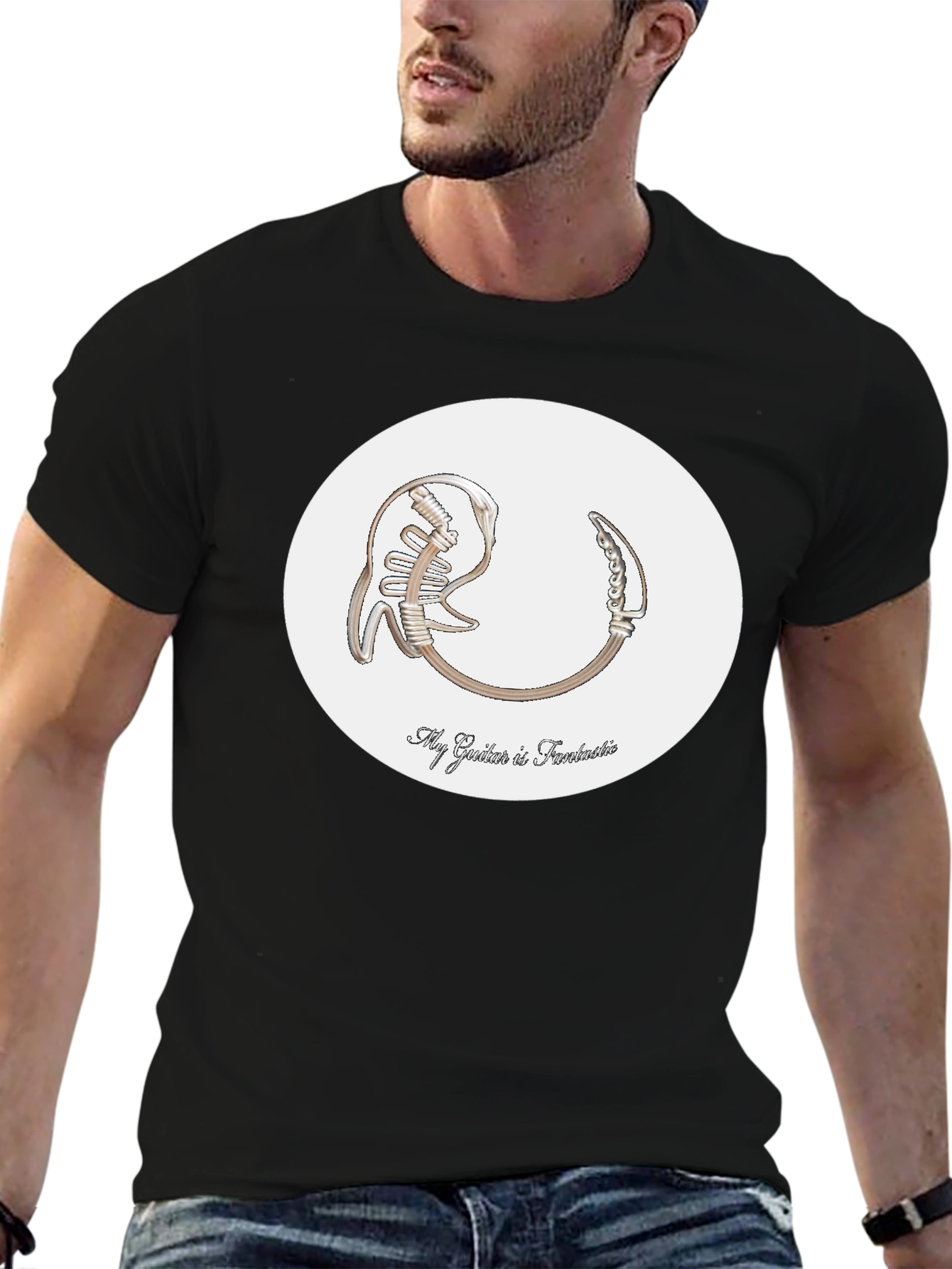 My Guitar is Fantastic T-Shirt - Unique Musician Tee