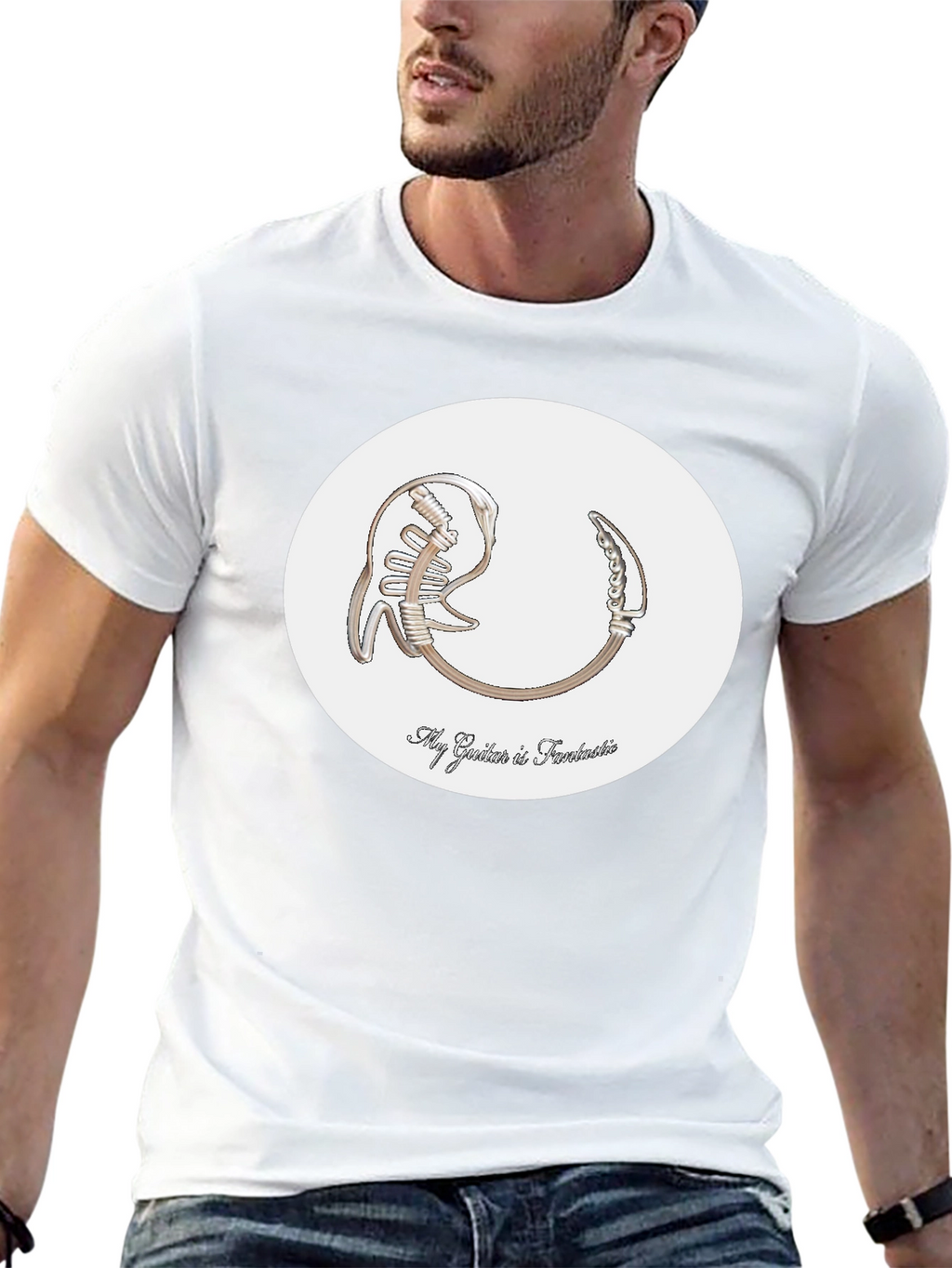 My Guitar is Fantastic T-Shirt - Unique Musician Tee