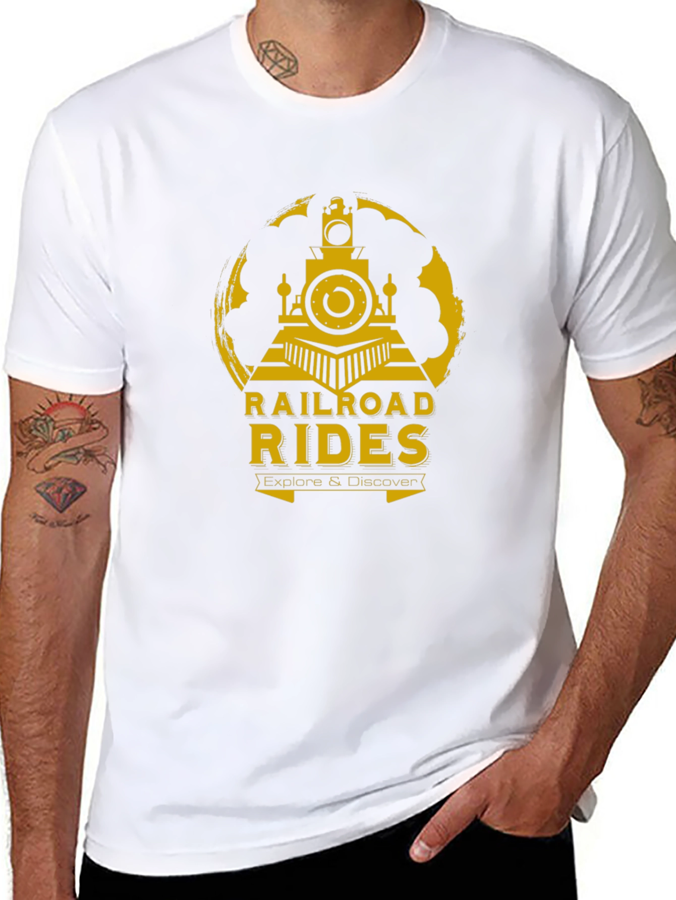 Railroad Rides T-Shirt - Explore & Discover