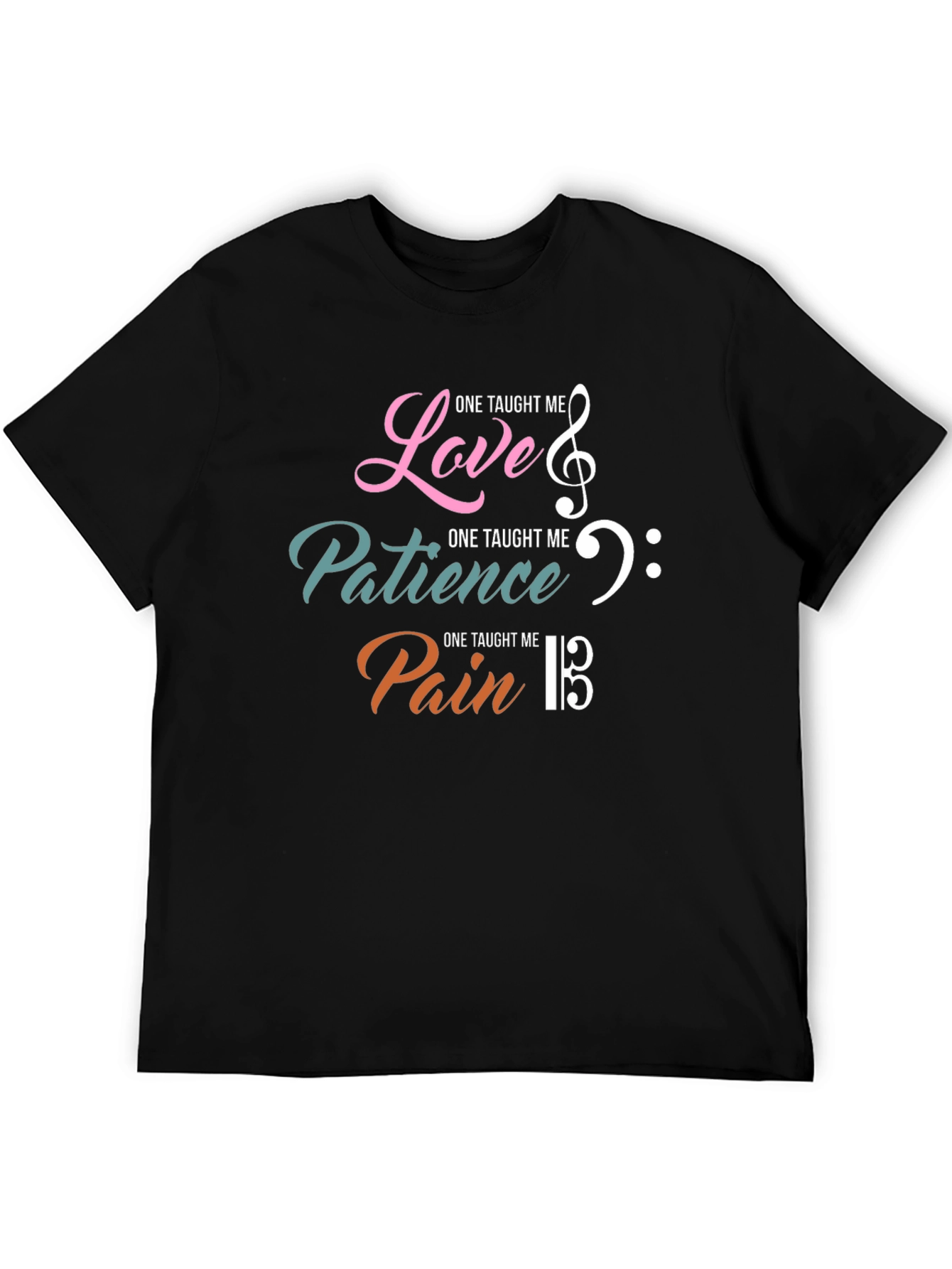 Music Lover T-Shirt: Love Patience and Pain Graphic Tee