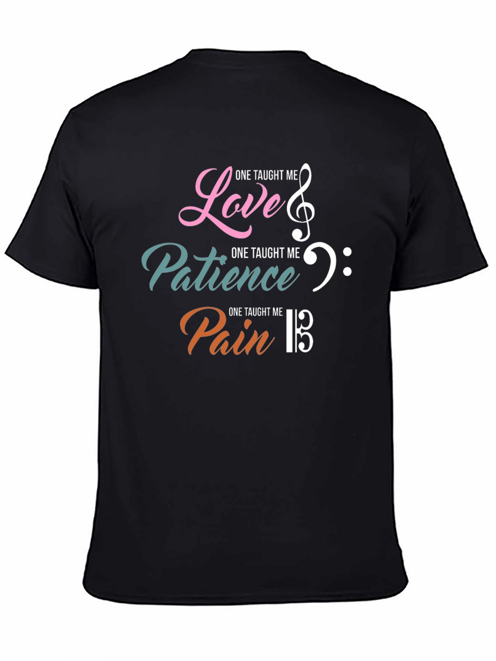 Music Lover T-Shirt: Love Patience and Pain Graphic Tee