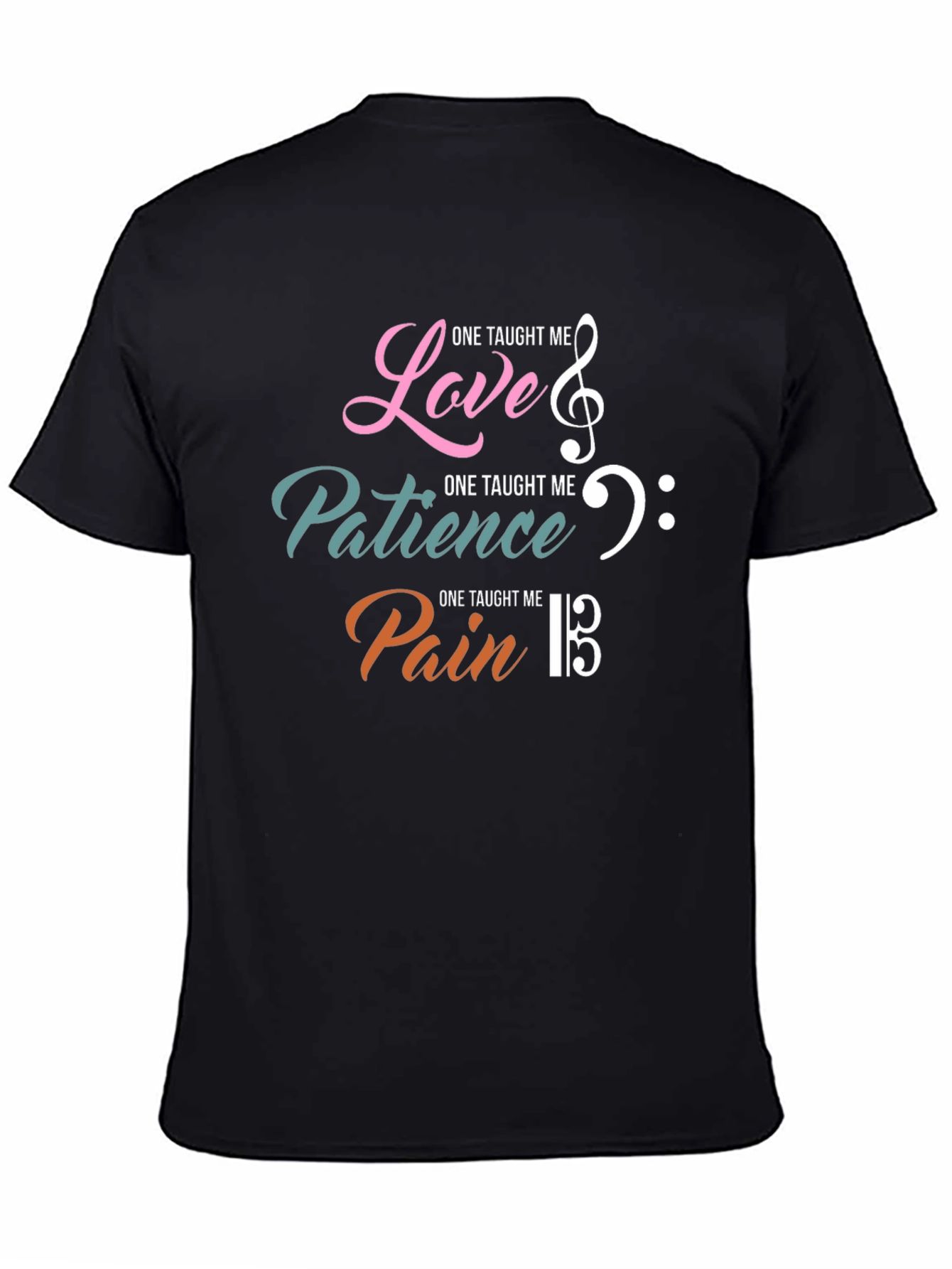 Music Lover T-Shirt: Love Patience and Pain Graphic Tee