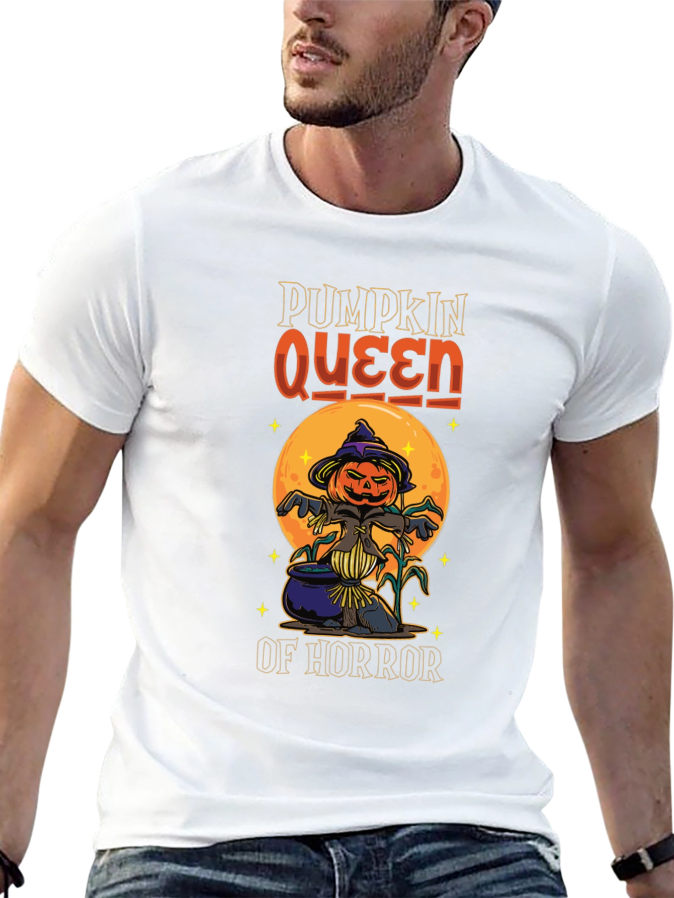 Pumpkin Queen of Horror T-Shirt Halloween