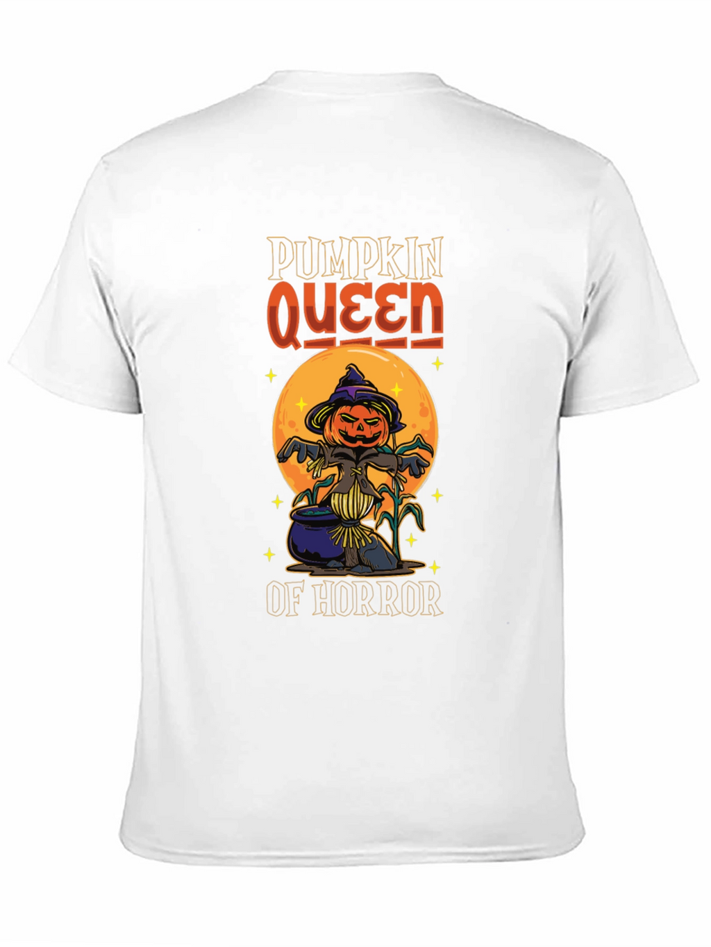 Pumpkin Queen of Horror T-Shirt Halloween