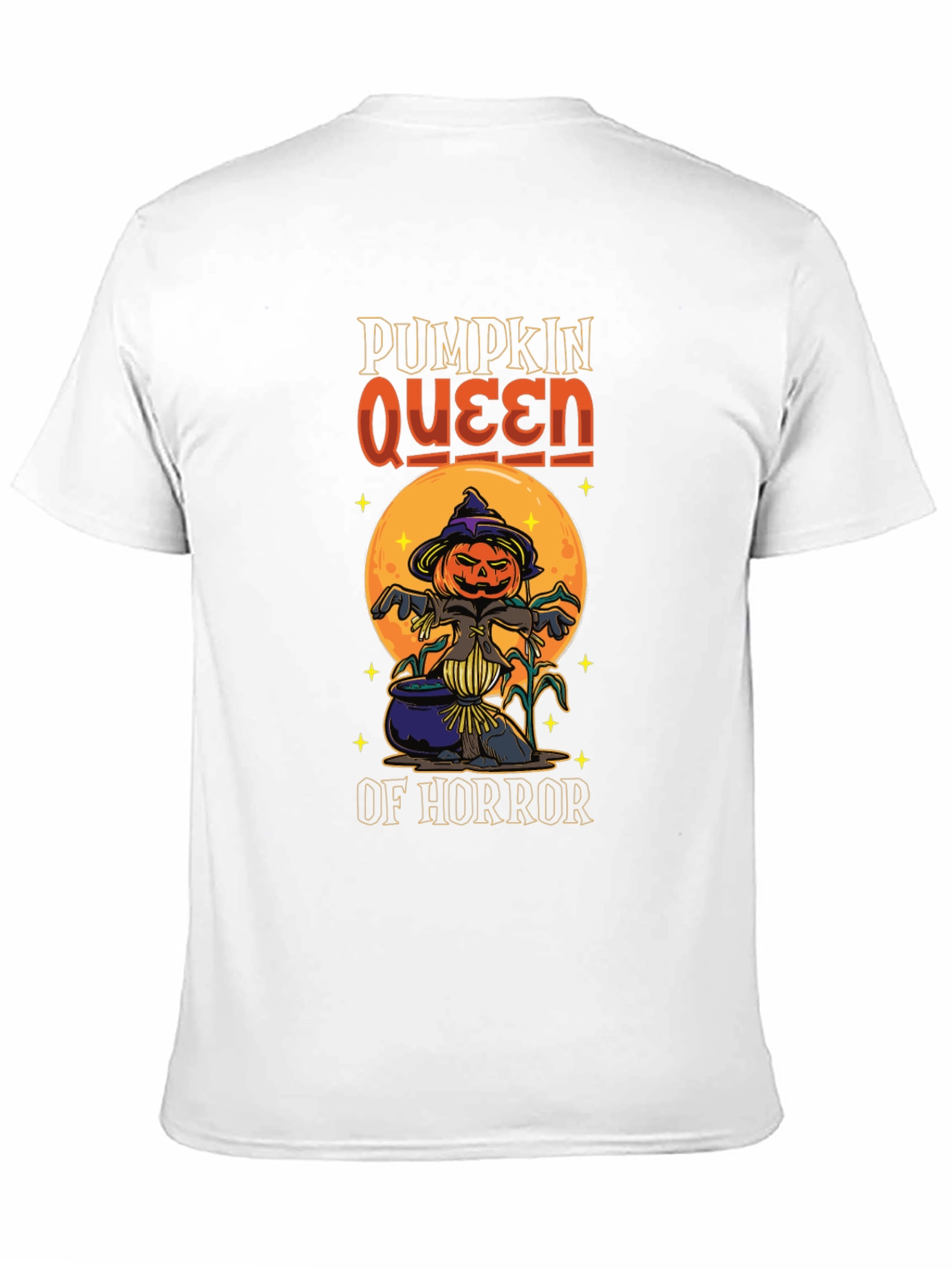 Pumpkin Queen of Horror T-Shirt Halloween