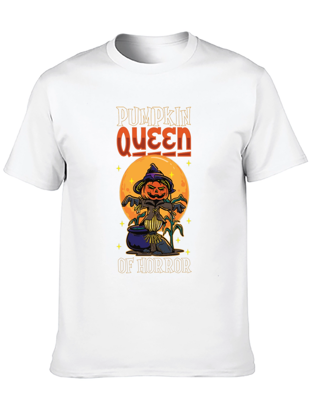 Pumpkin Queen of Horror T-Shirt Halloween