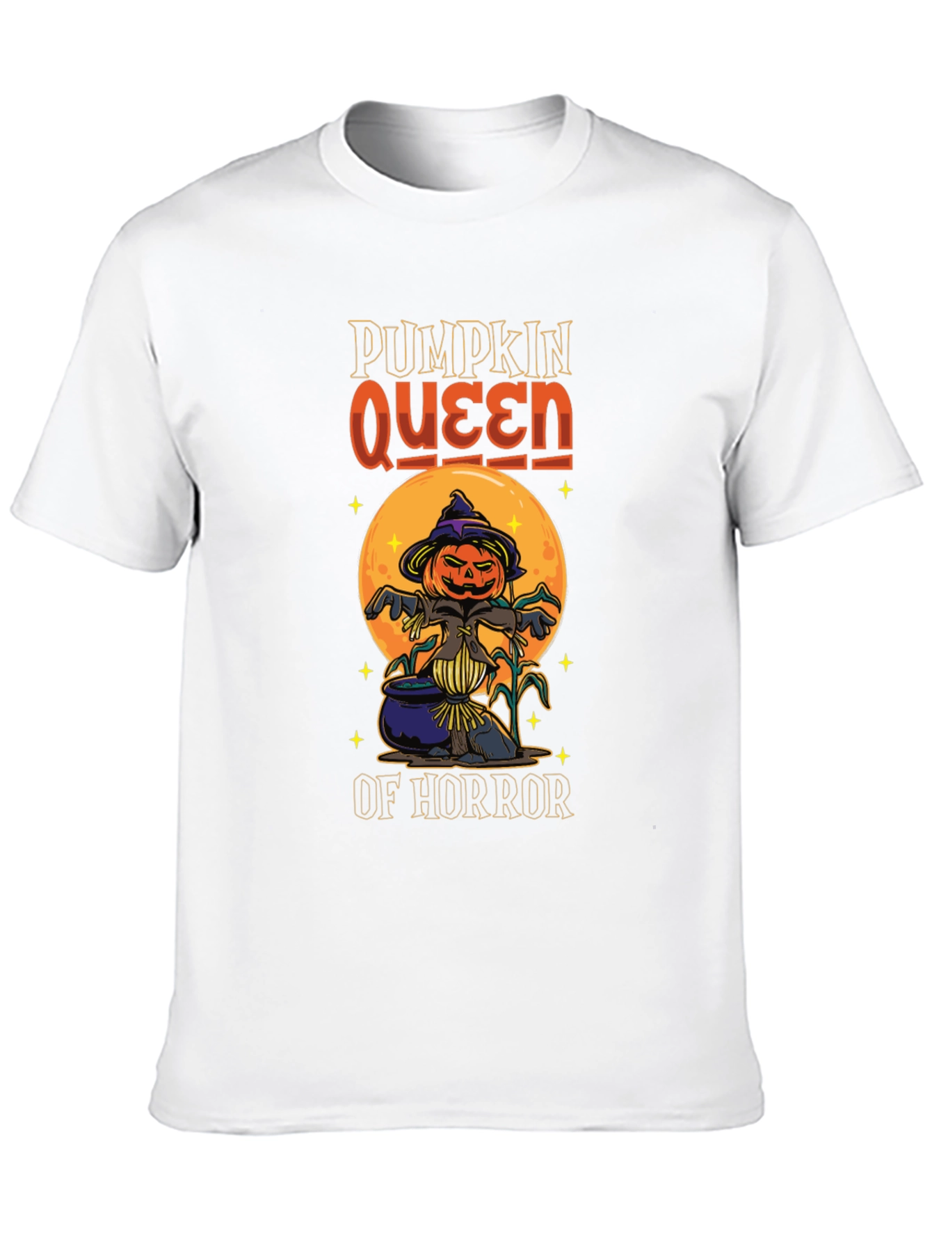Pumpkin Queen of Horror T-Shirt Halloween