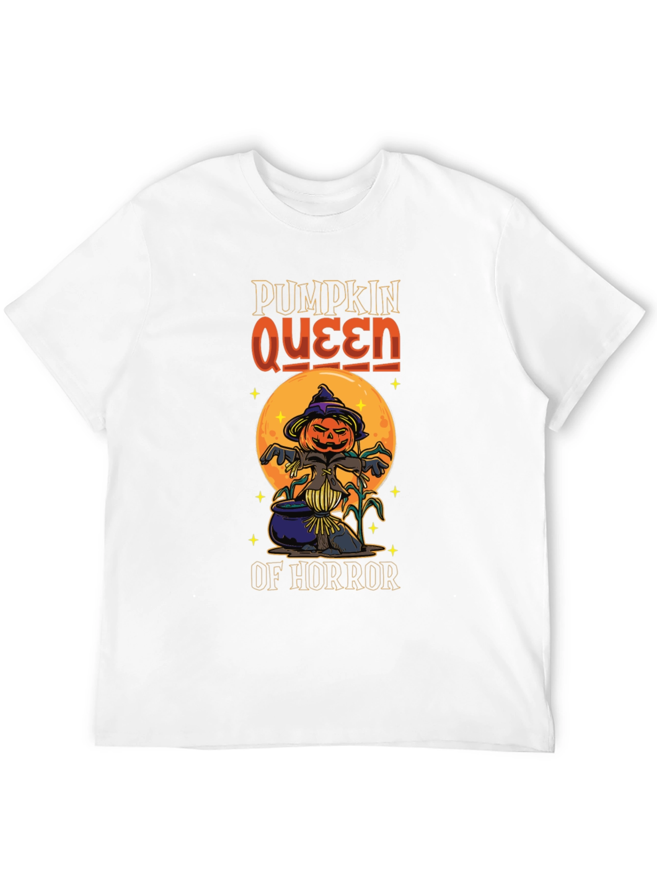 Pumpkin Queen of Horror T-Shirt Halloween