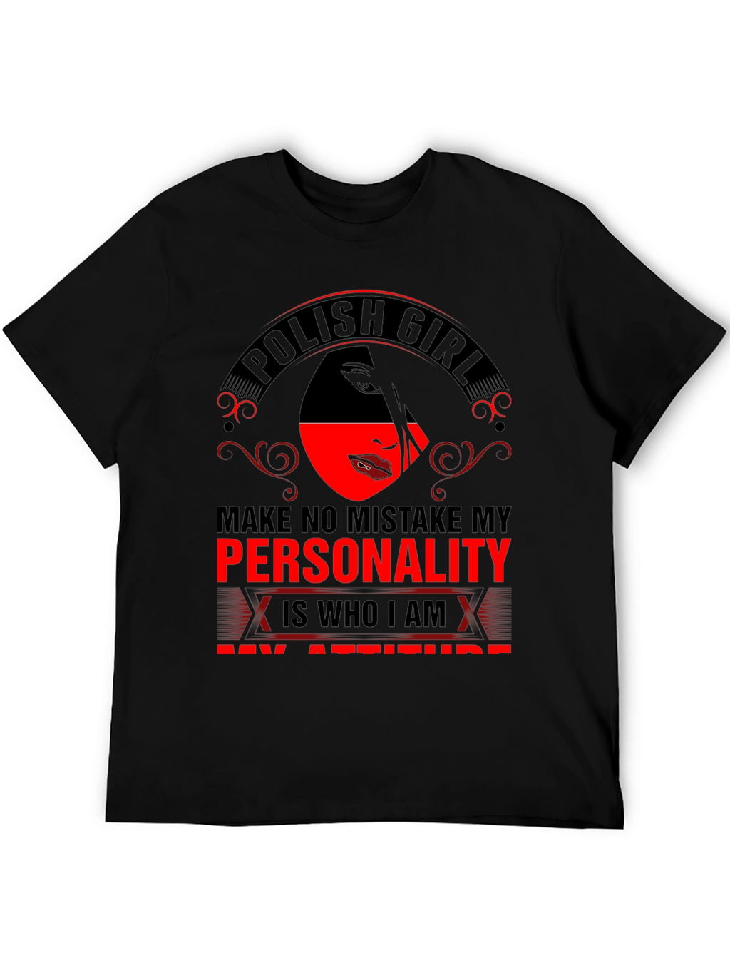 Polish Girl T-Shirt - Personality & Attitude Graphic Tee