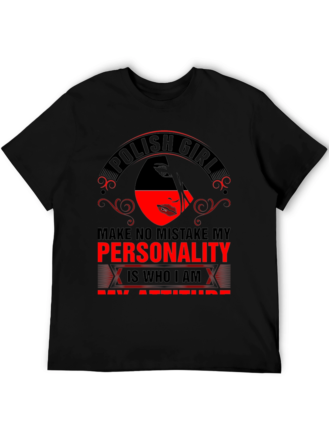 Polish Girl T-Shirt - Personality & Attitude Graphic Tee