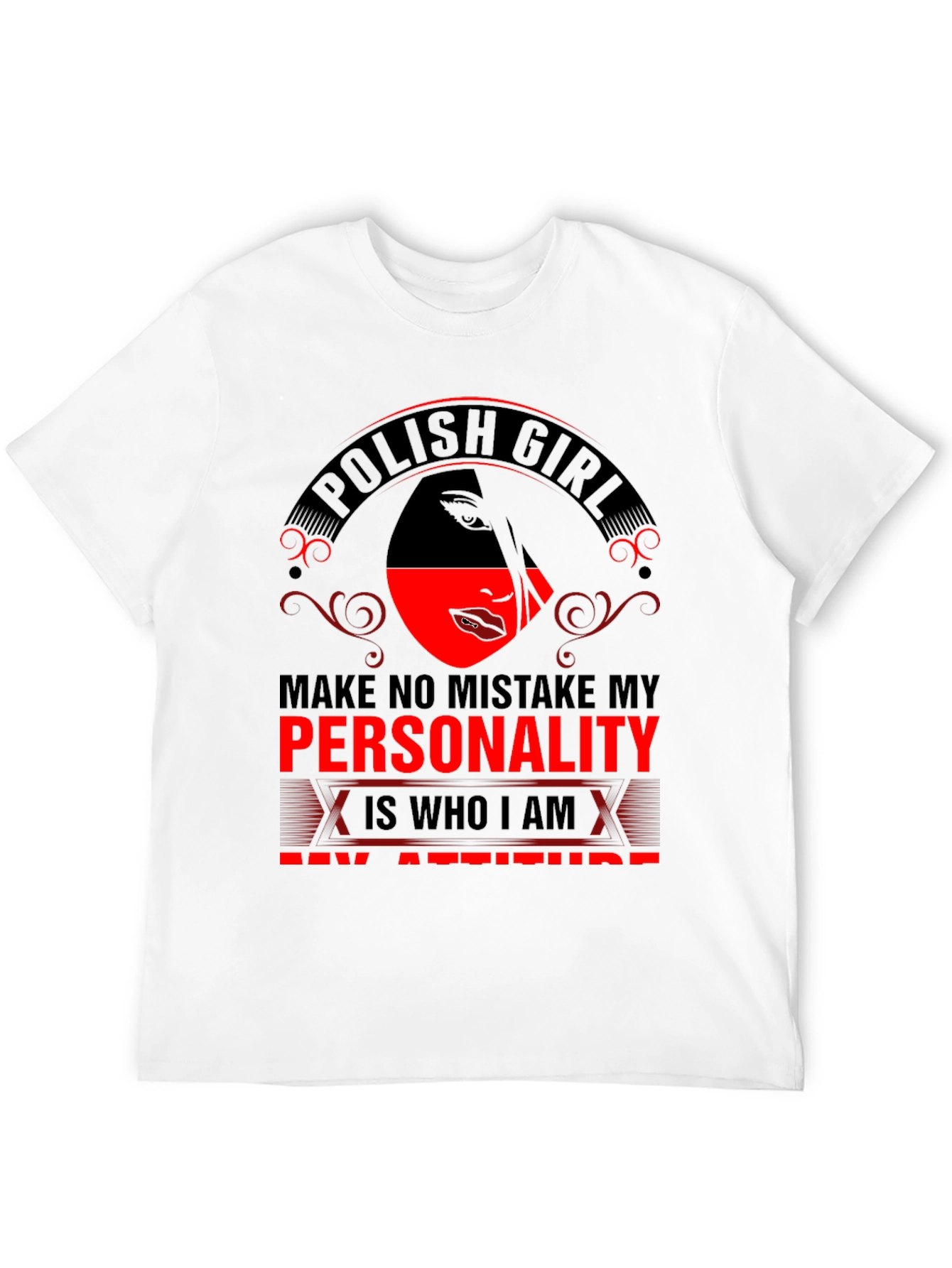 Polish Girl T-Shirt - Personality & Attitude Graphic Tee