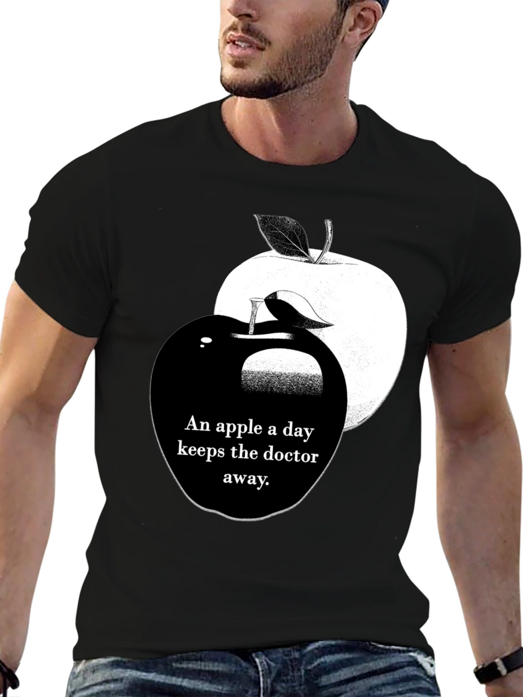 Apple a Day T-Shirt: Doctor Away Graphic Tee