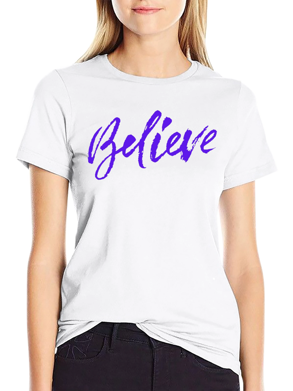 Believe Graphic T-Shirt - Stylish Comfort