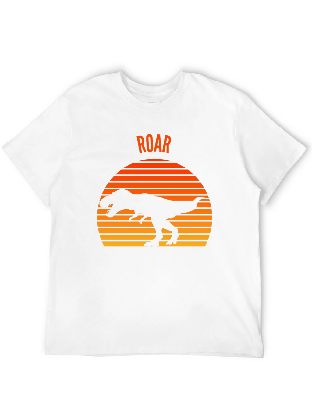 Dino Sunset T-Shirt - Black