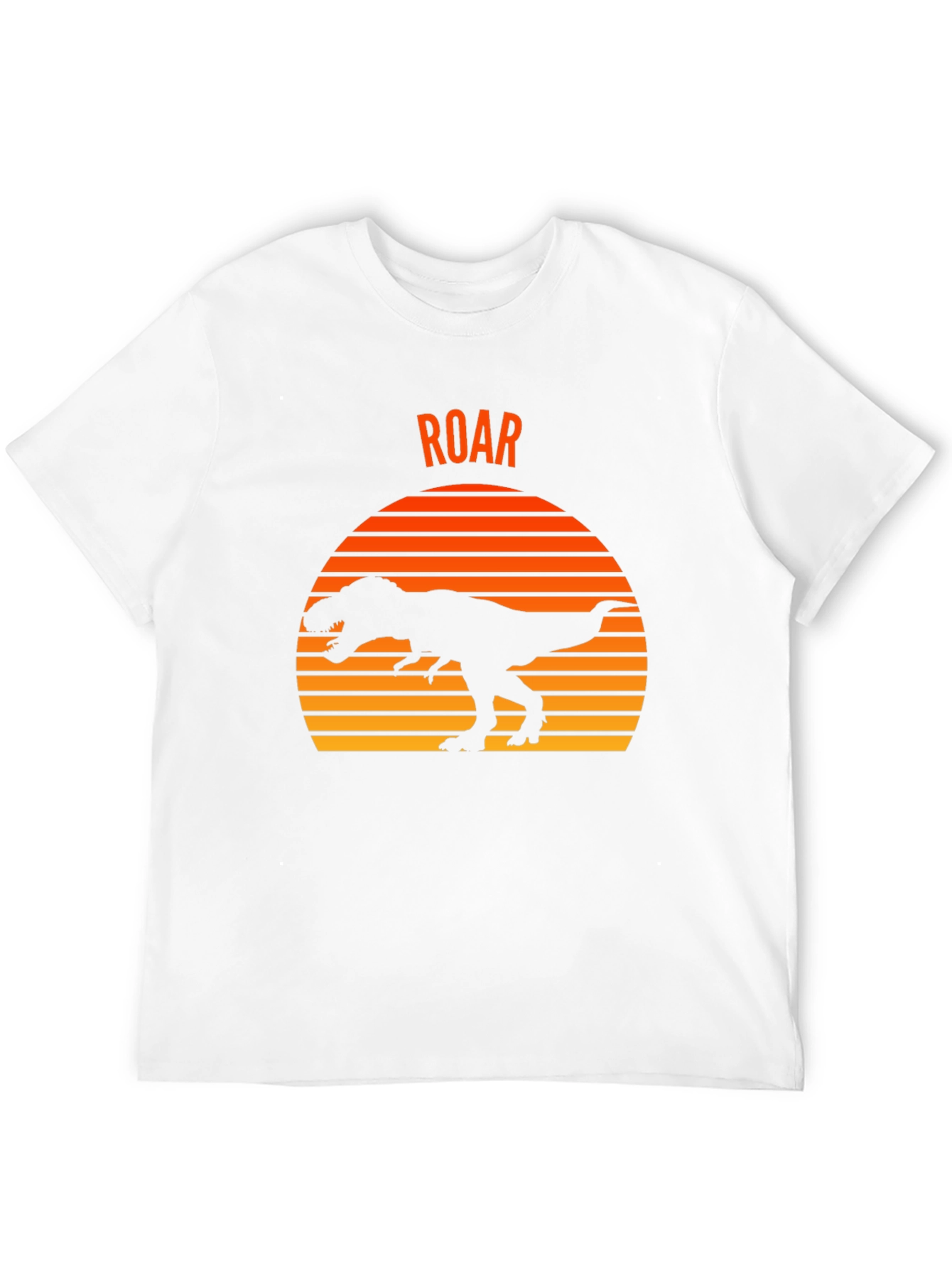 Dino Sunset T-Shirt - Black