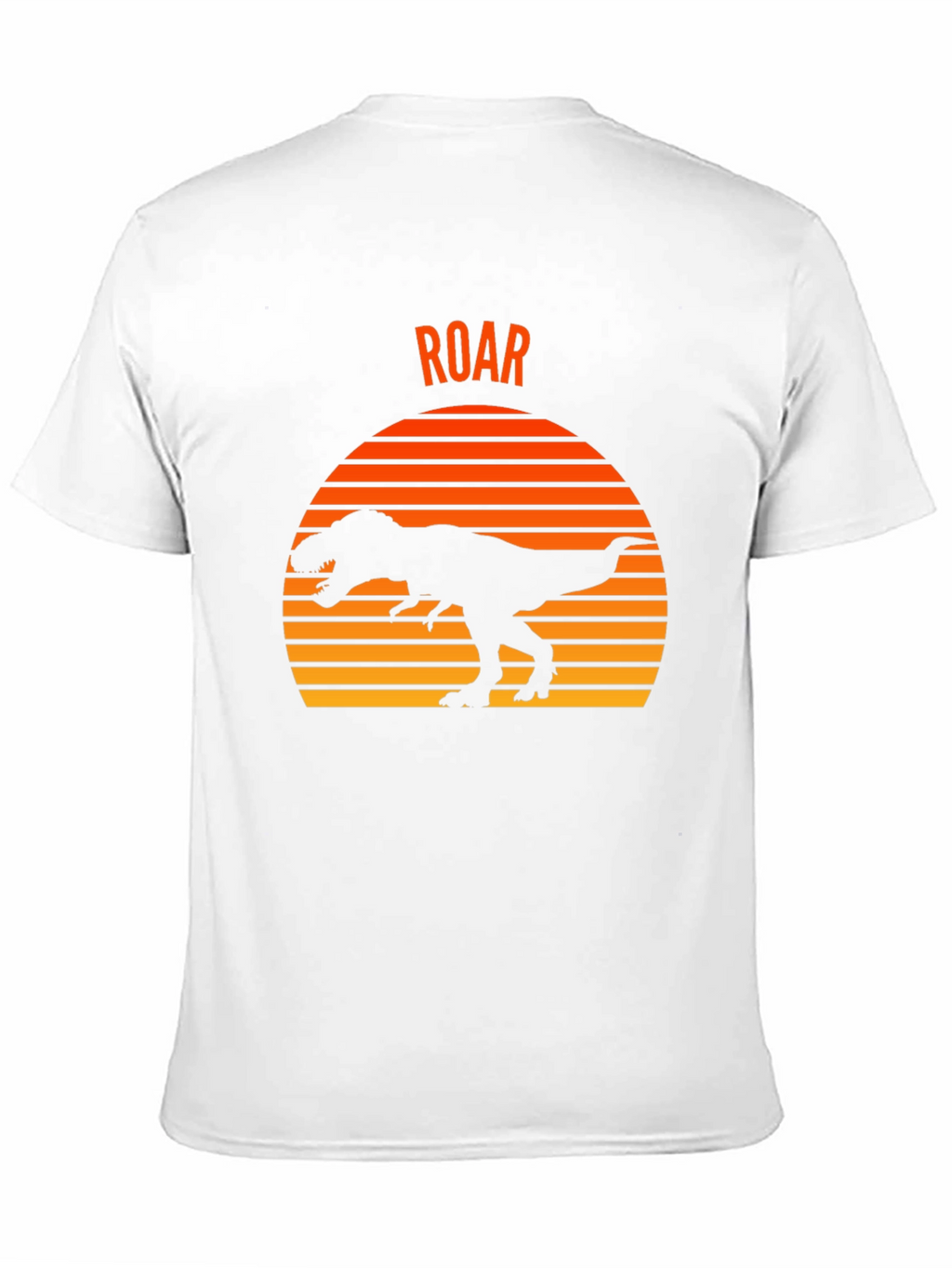Dino Sunset T-Shirt - Black