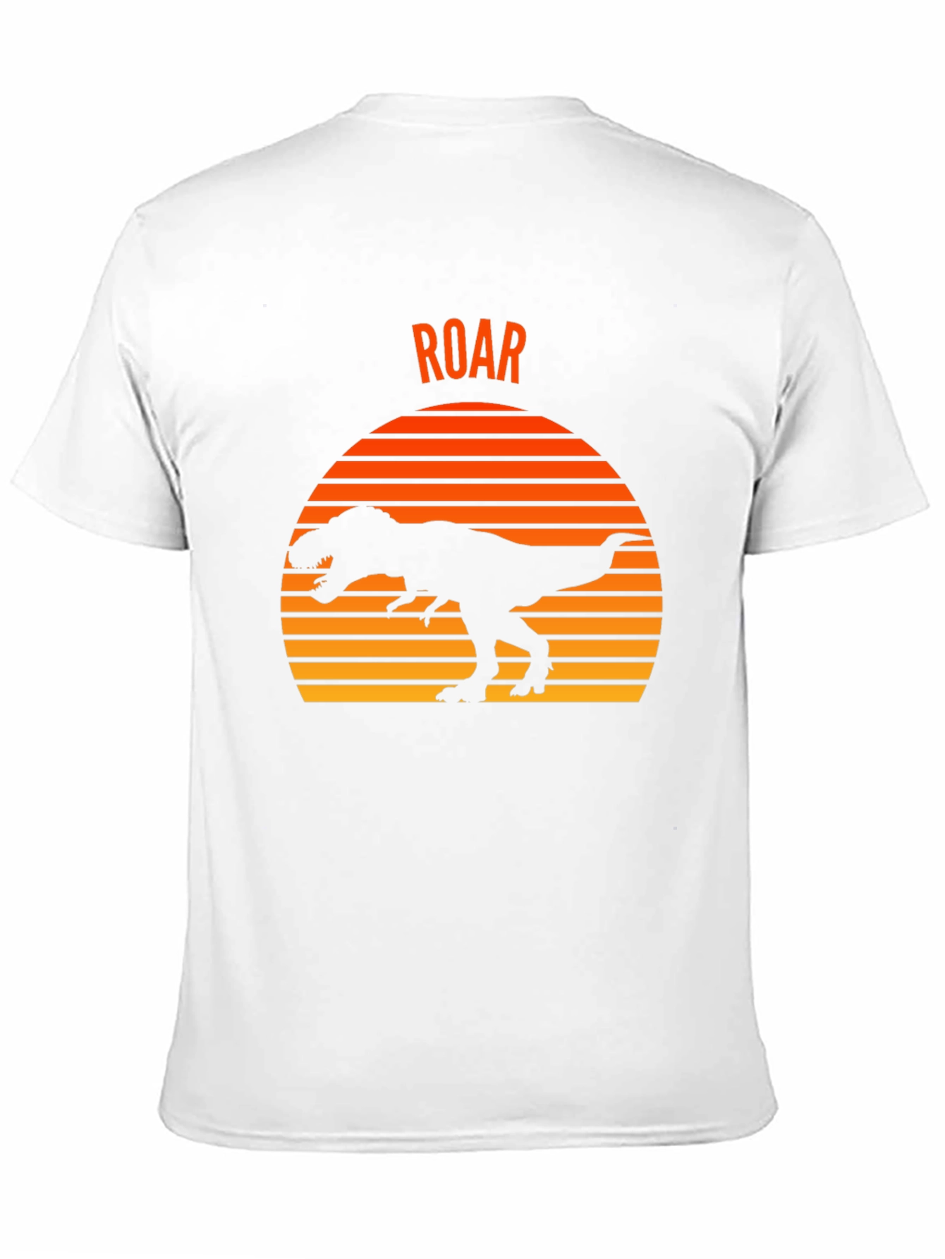 Dino Sunset T-Shirt - Black