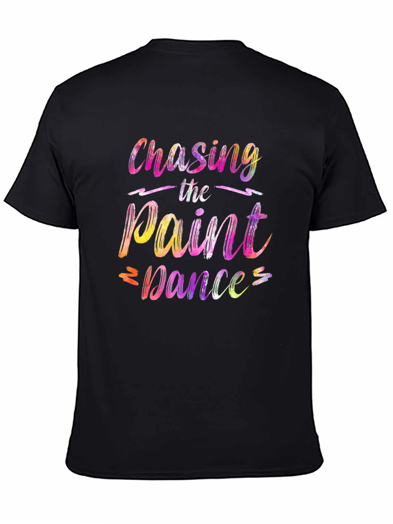 Chasing the Paint Dance Black Graphic Tee