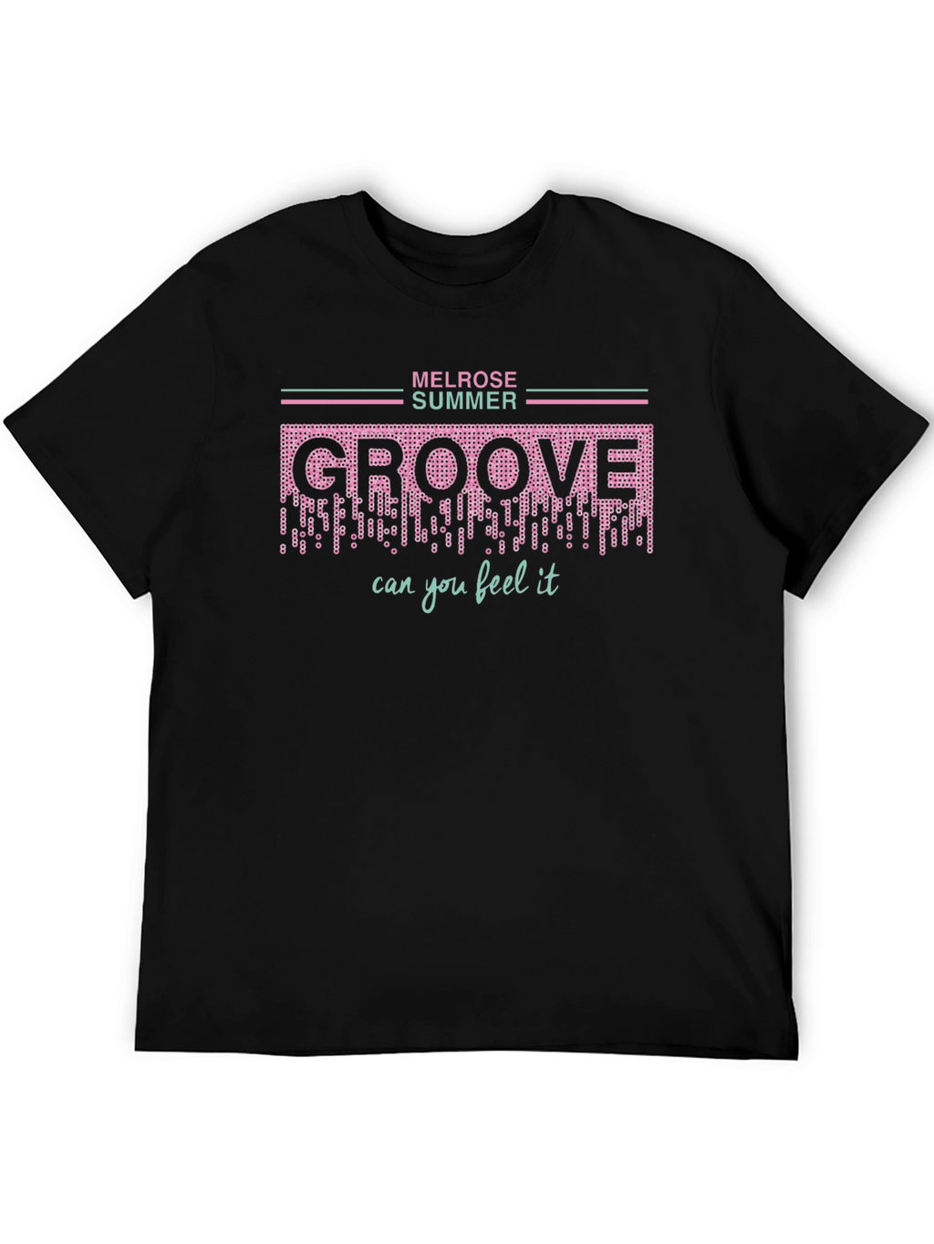 Groove Melrose Summer Black T-Shirt