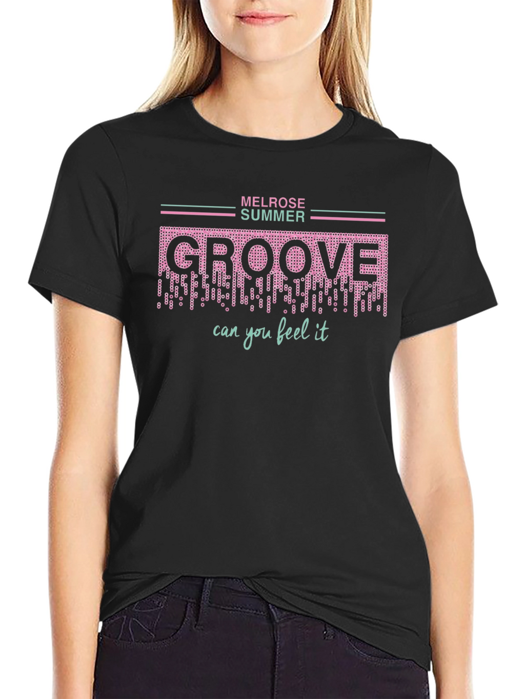 Groove Melrose Summer Black T-Shirt