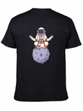 Astronaut Moon Meditation T-Shirt