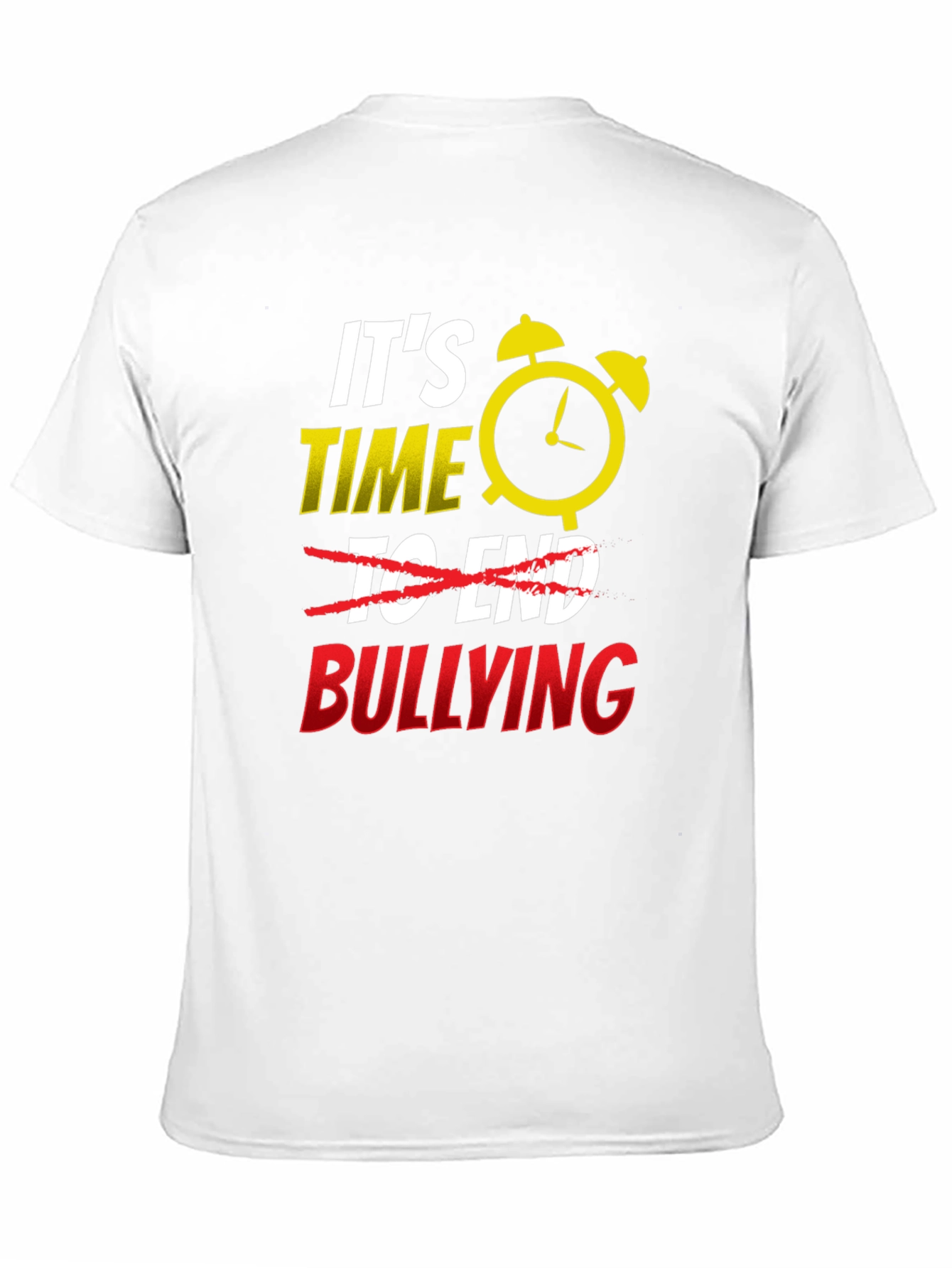 Time to End Bullying Graphic Tee - Anti-Bullying Awareness