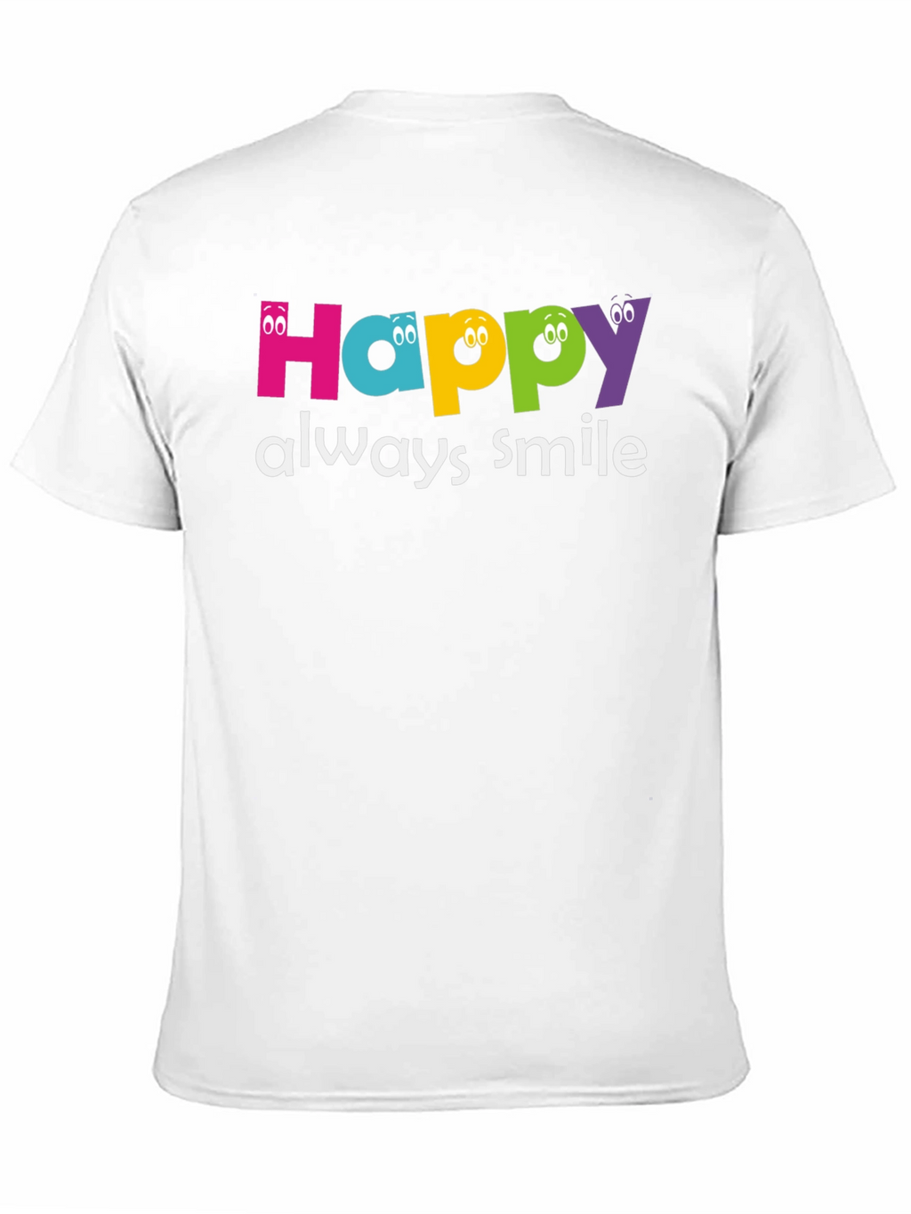 Happy Always Smile Graphic Tee
