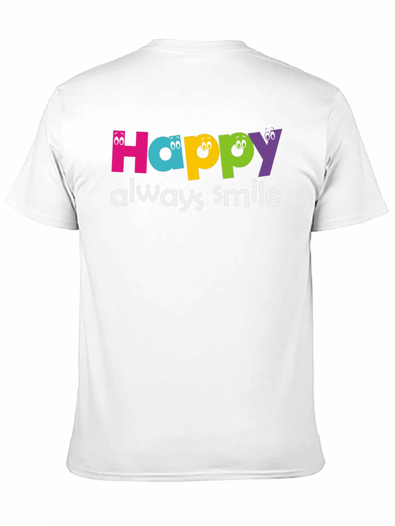 Happy Always Smile Graphic Tee