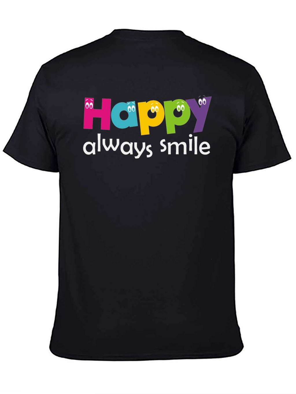 Happy Always Smile Graphic Tee