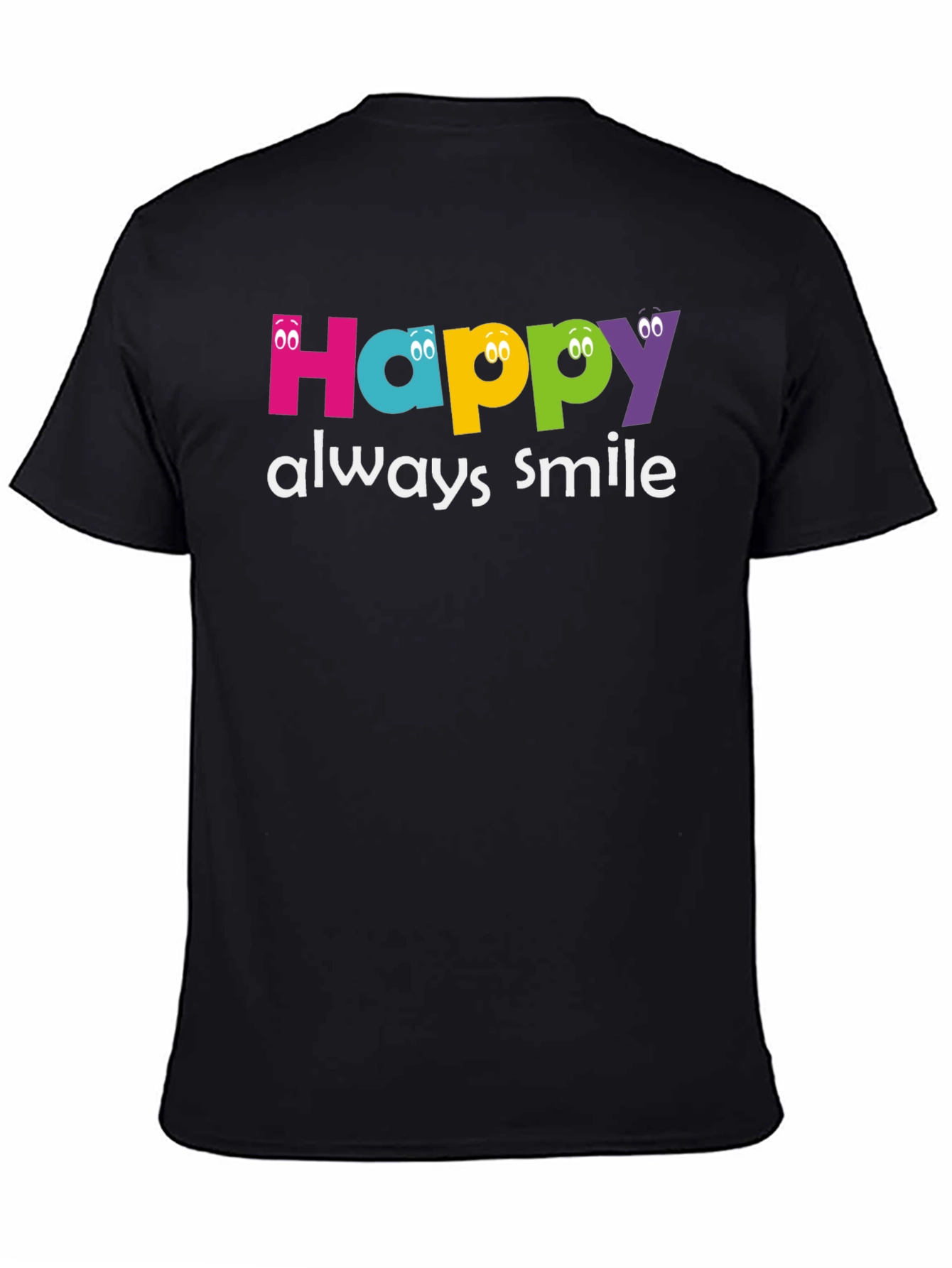Happy Always Smile Graphic Tee