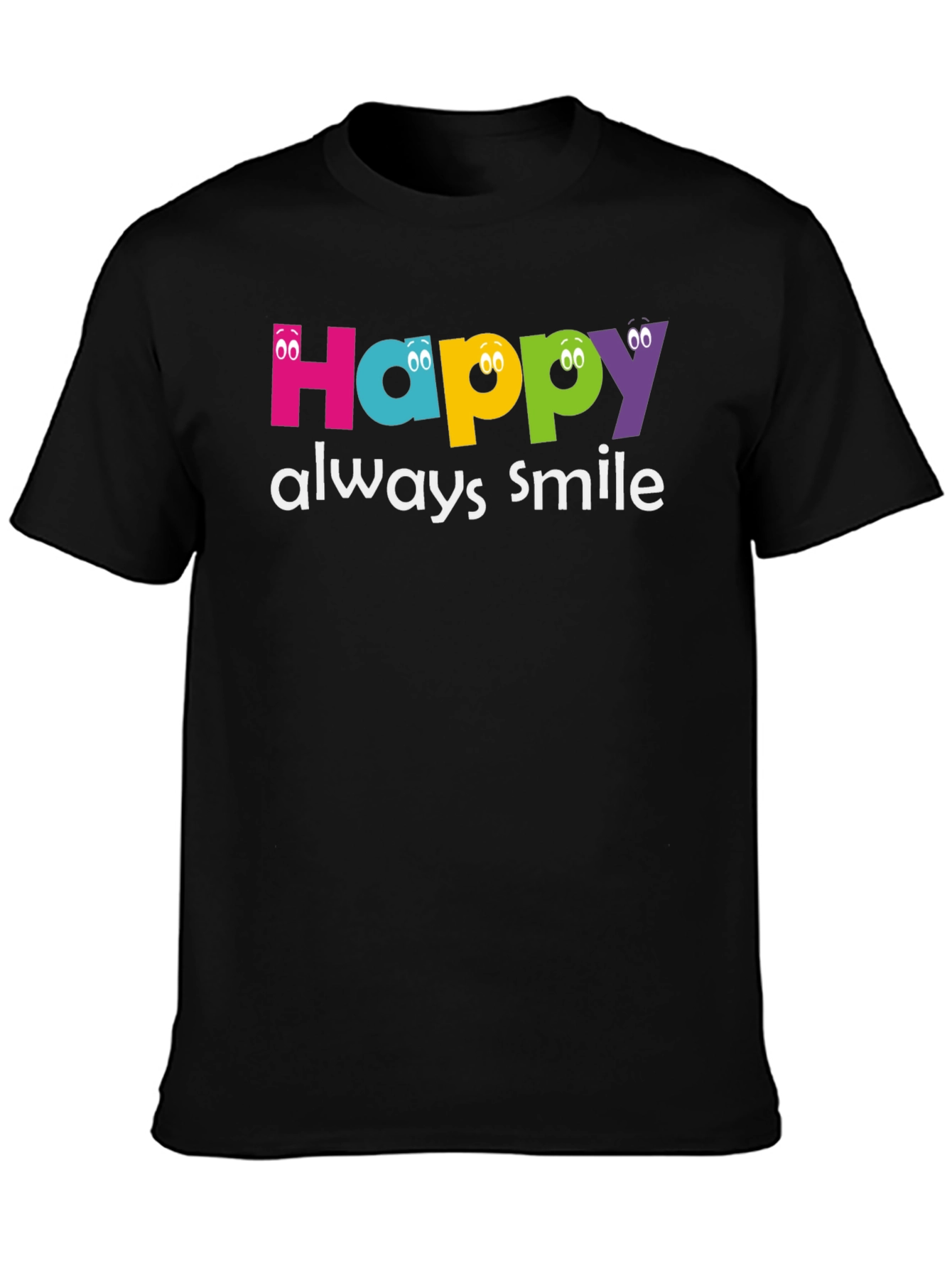 Happy Always Smile Graphic Tee