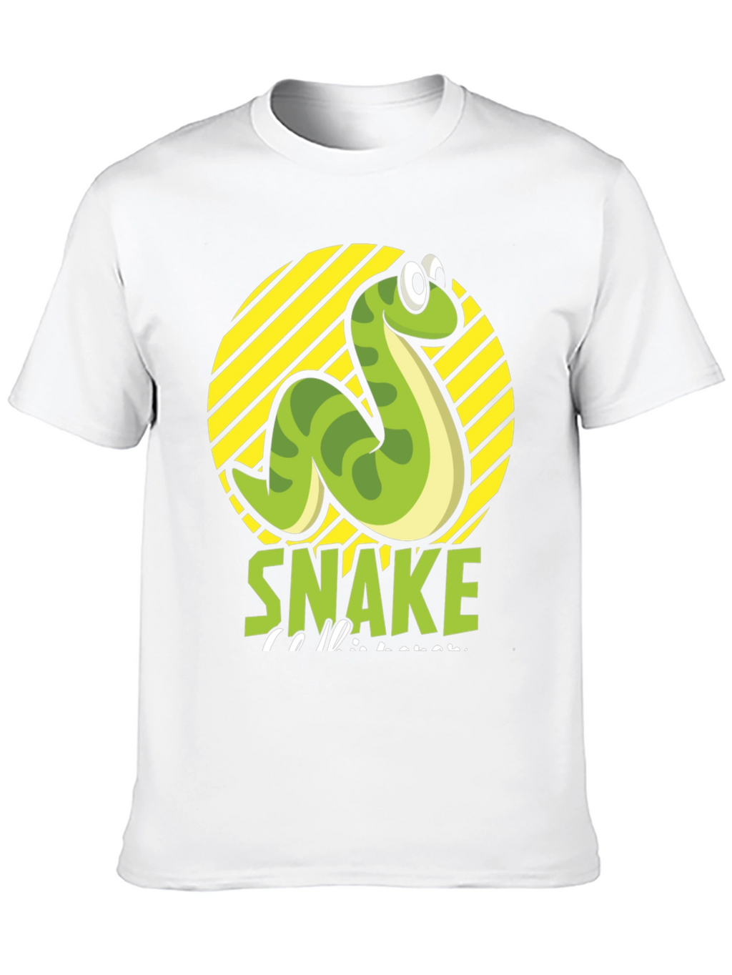 Funny Snake T-Shirt - Cartoon Serpent Graphic Tee