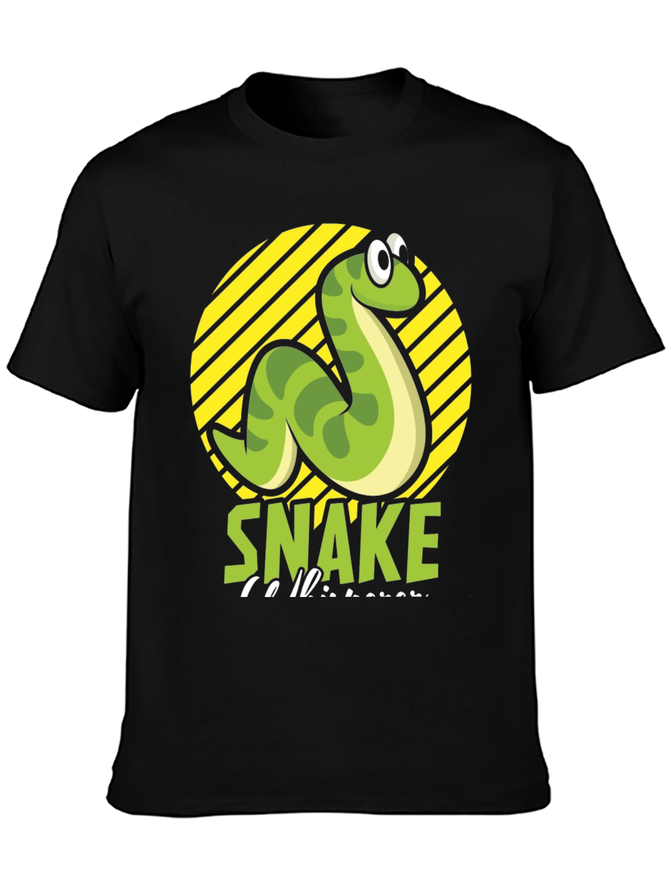 Funny Snake T-Shirt - Cartoon Serpent Graphic Tee