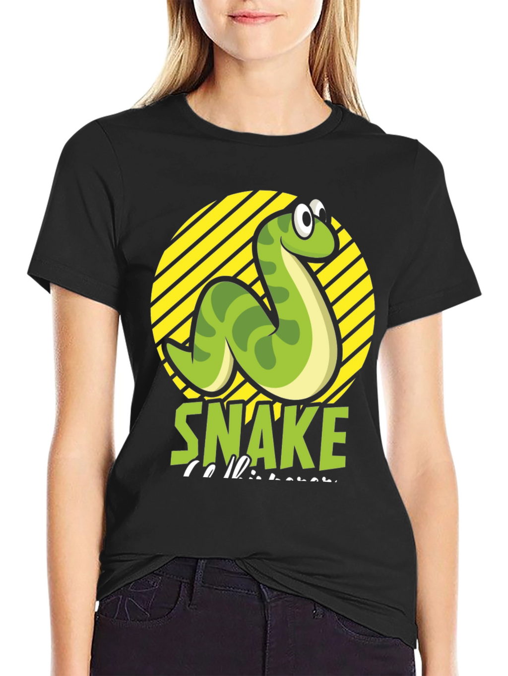 Funny Snake T-Shirt - Cartoon Serpent Graphic Tee