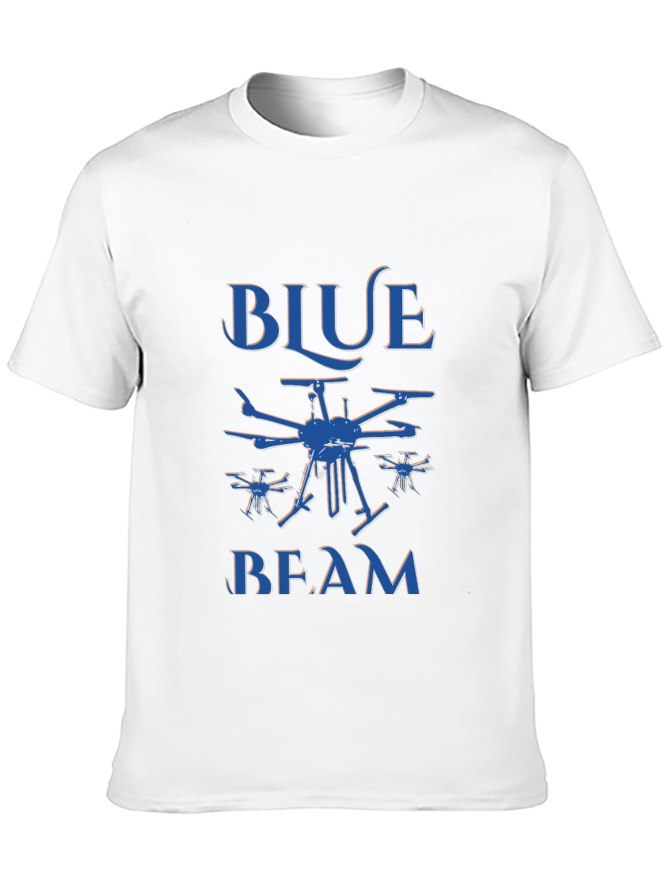 Blue Beam Graphic T-Shirt - Conspiracy Theory Tee
