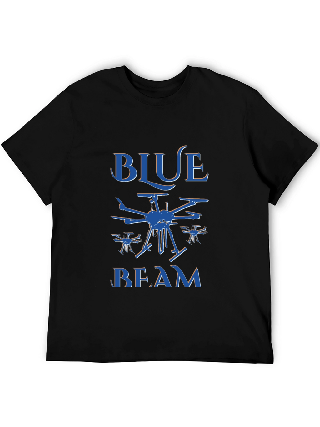 Blue Beam Graphic T-Shirt - Conspiracy Theory Tee