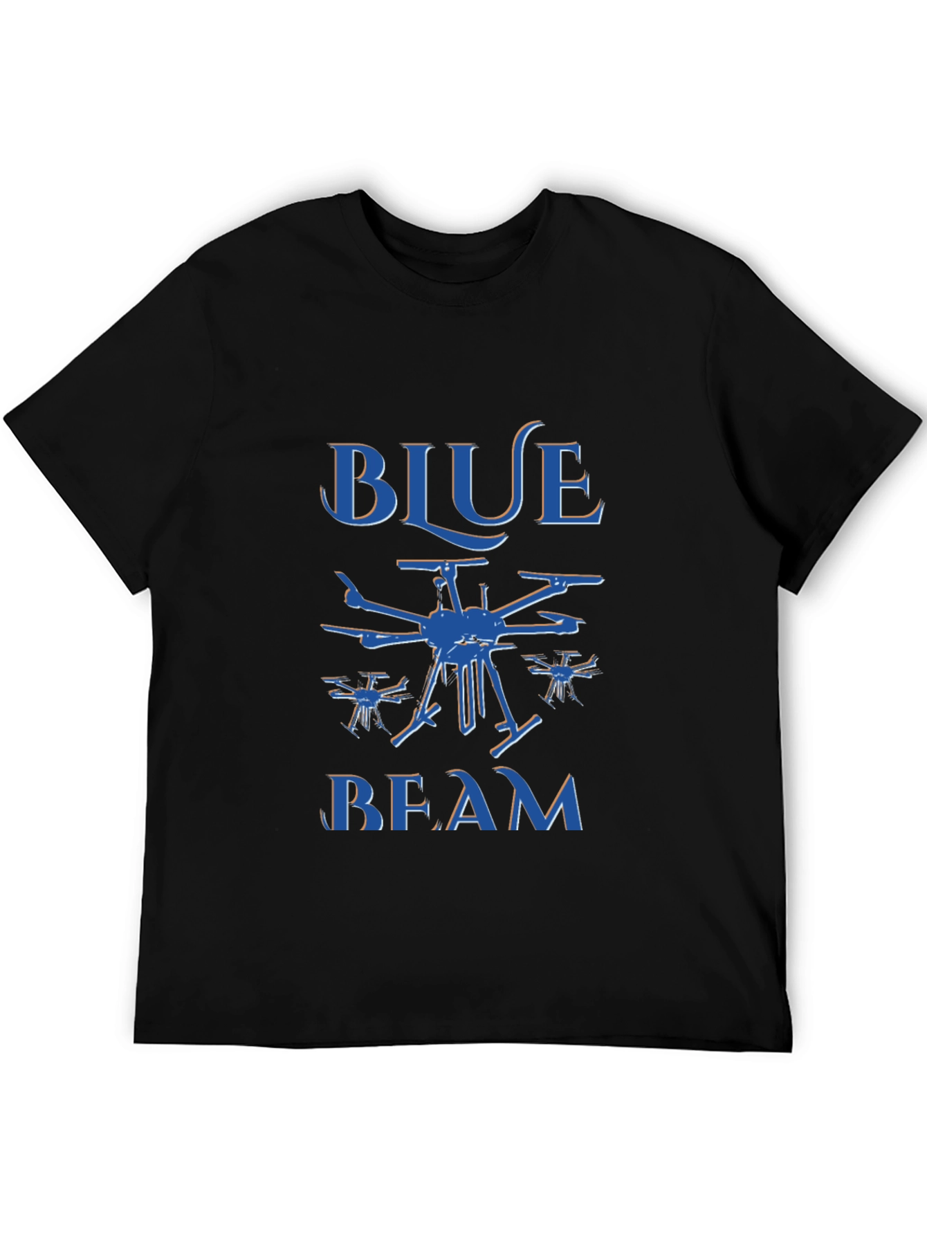 Blue Beam Graphic T-Shirt - Conspiracy Theory Tee