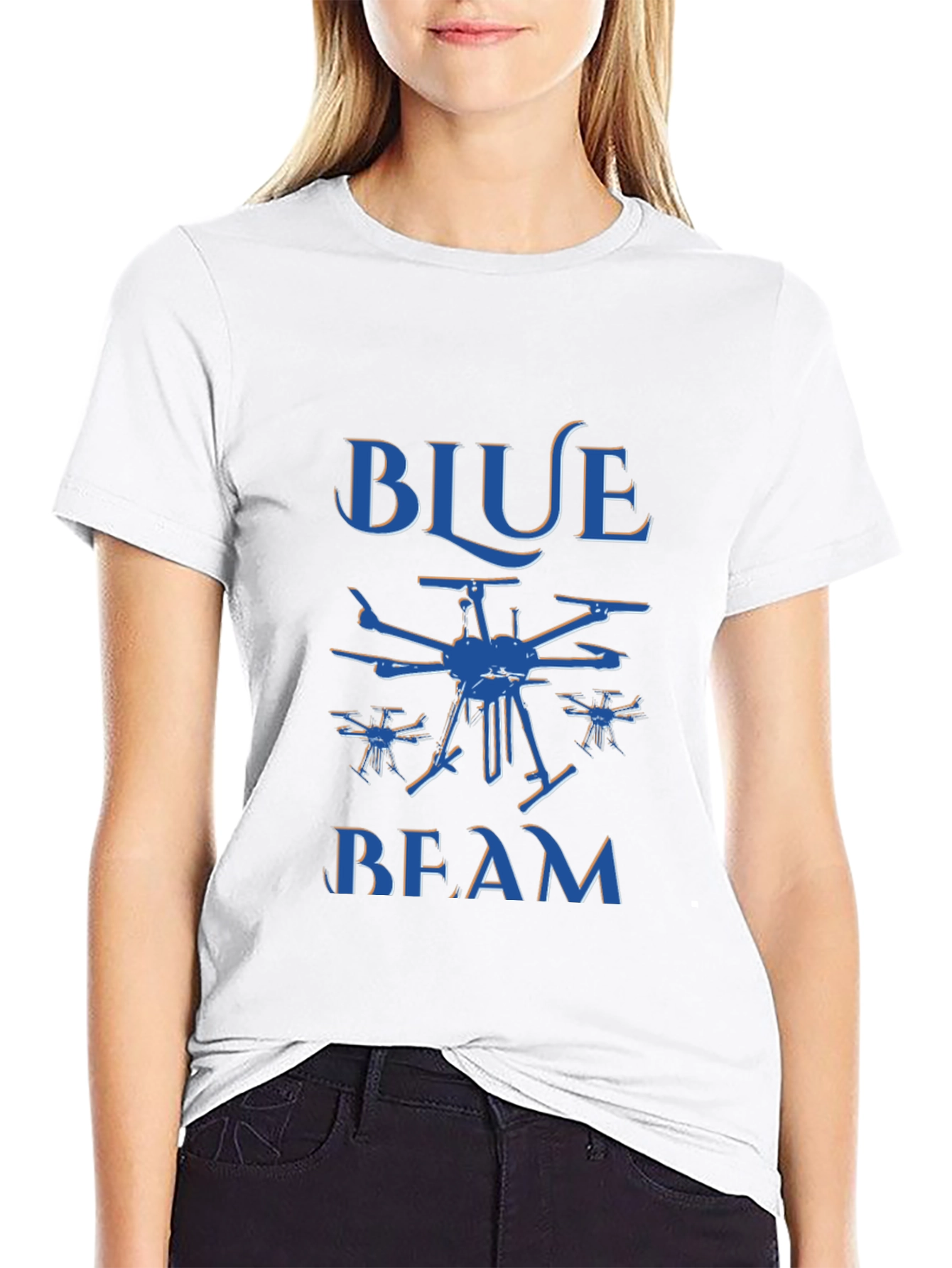 Blue Beam Graphic T-Shirt - Conspiracy Theory Tee