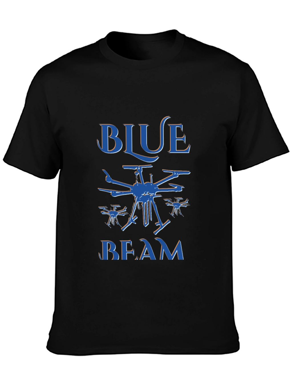 Blue Beam Graphic T-Shirt - Conspiracy Theory Tee
