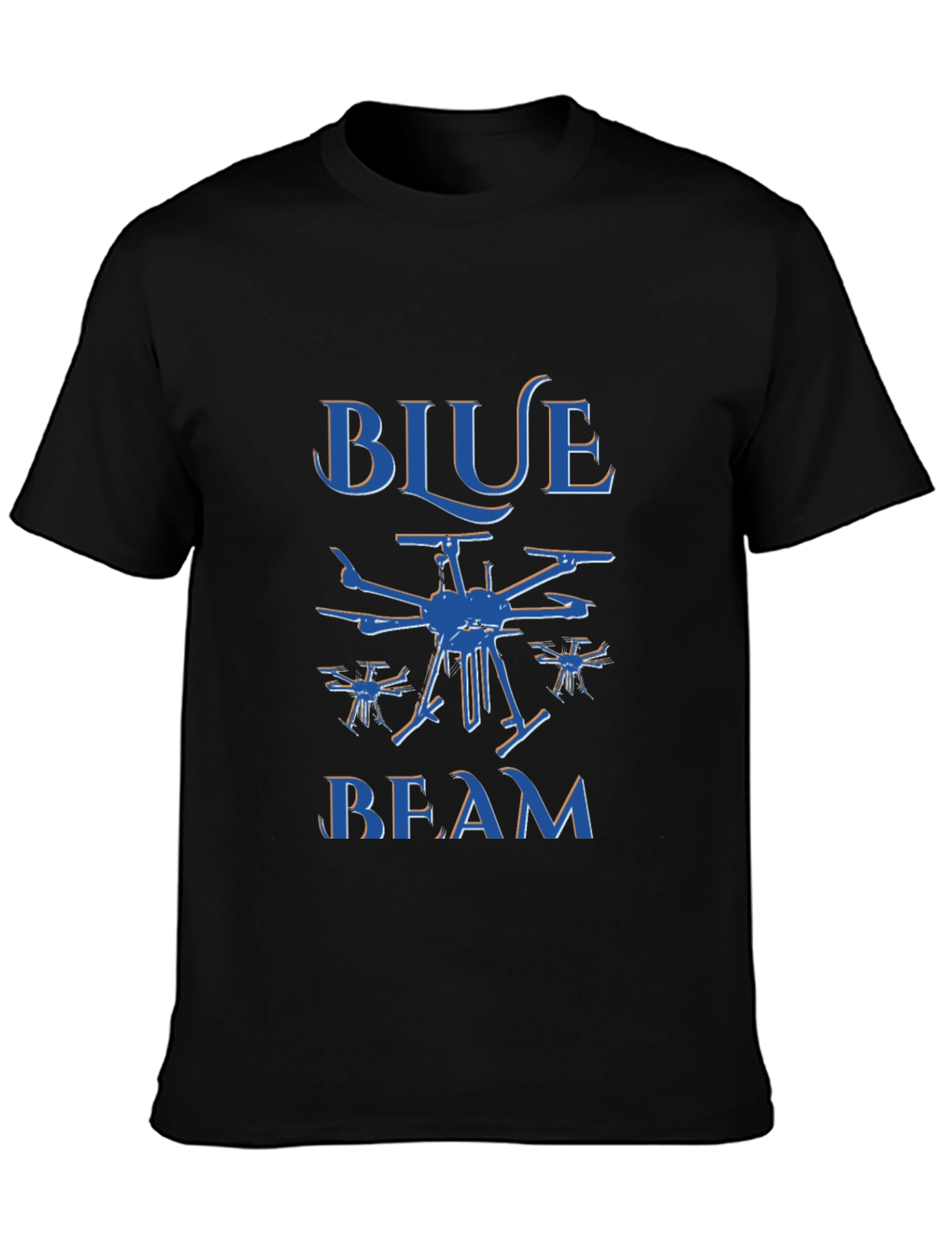 Blue Beam Graphic T-Shirt - Conspiracy Theory Tee