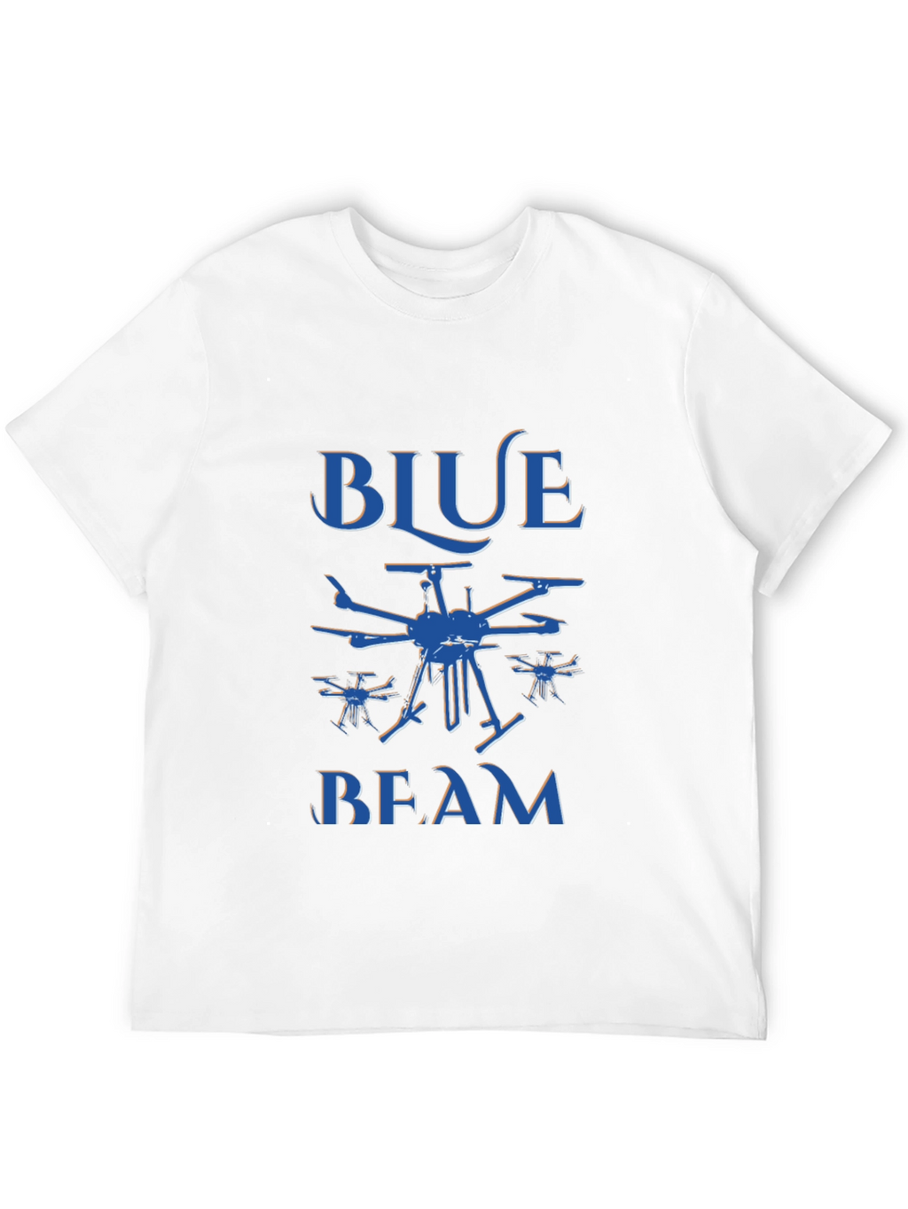 Blue Beam Graphic T-Shirt - Conspiracy Theory Tee