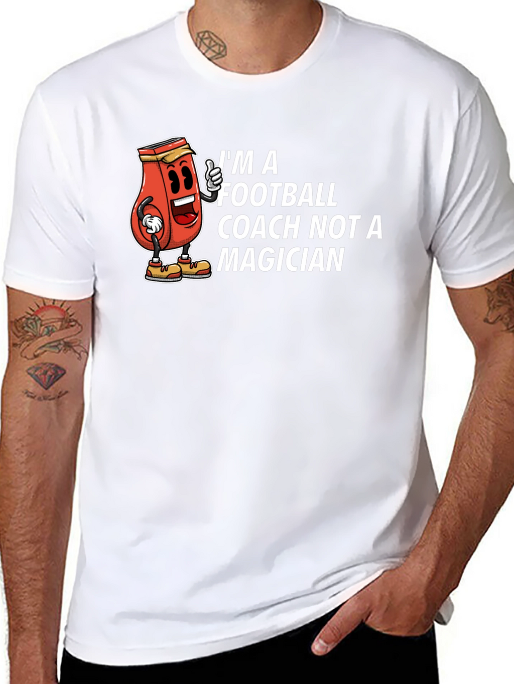 Football Coach T-Shirt - Funny Graphic Tee
