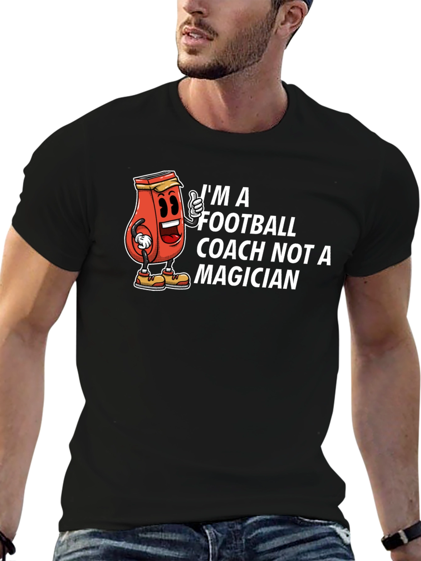 Football Coach T-Shirt - Funny Graphic Tee