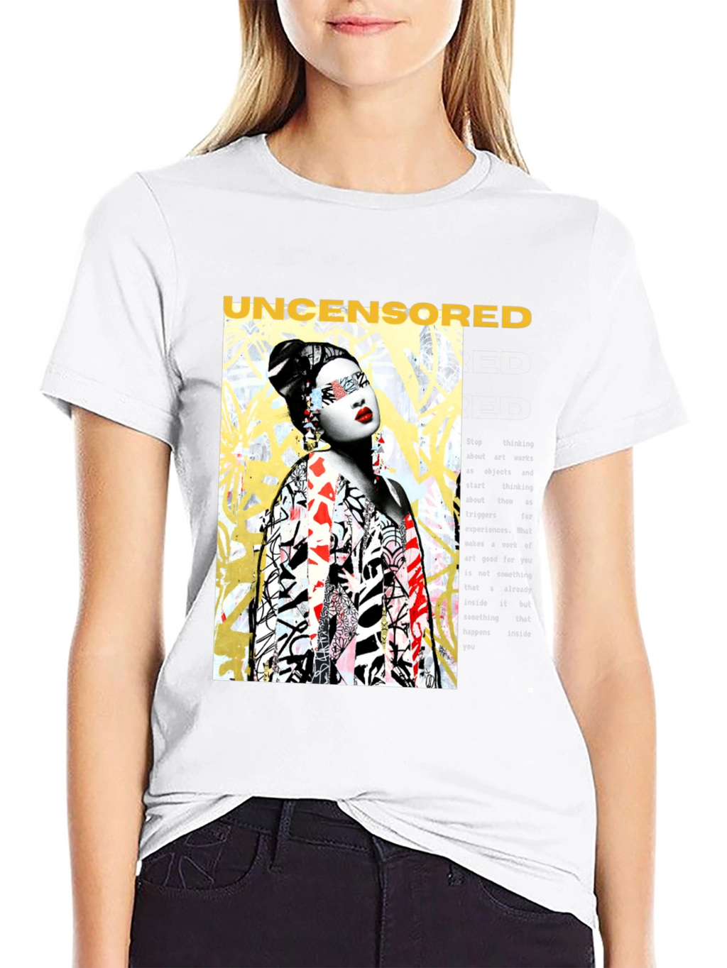 Uncensored Art Graphic Tee